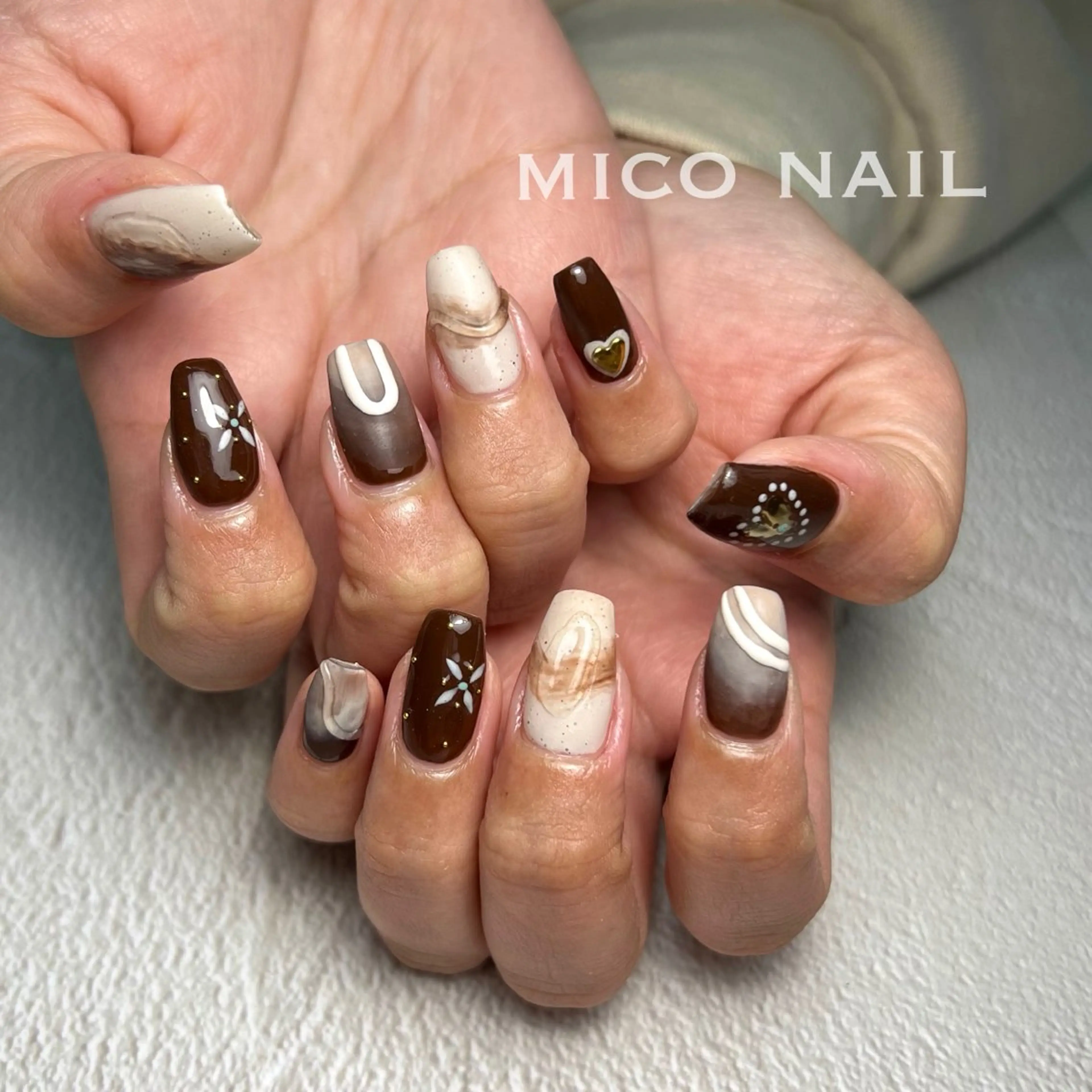 ネイル ハンドネイル mico nailのネイルデザイン
