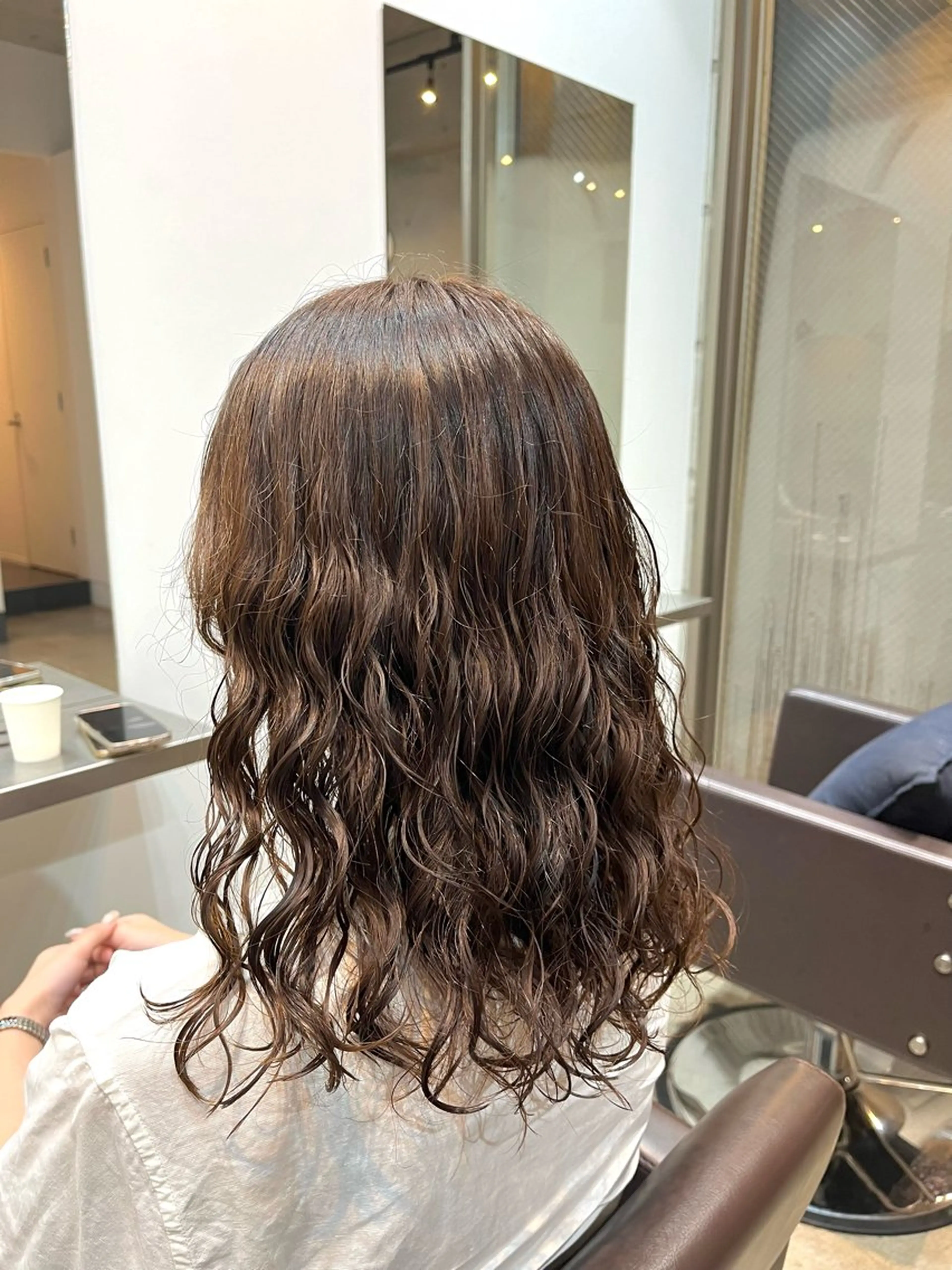 パーマ 【arc】 佐藤未希穂/レイヤーのヘアスタイル