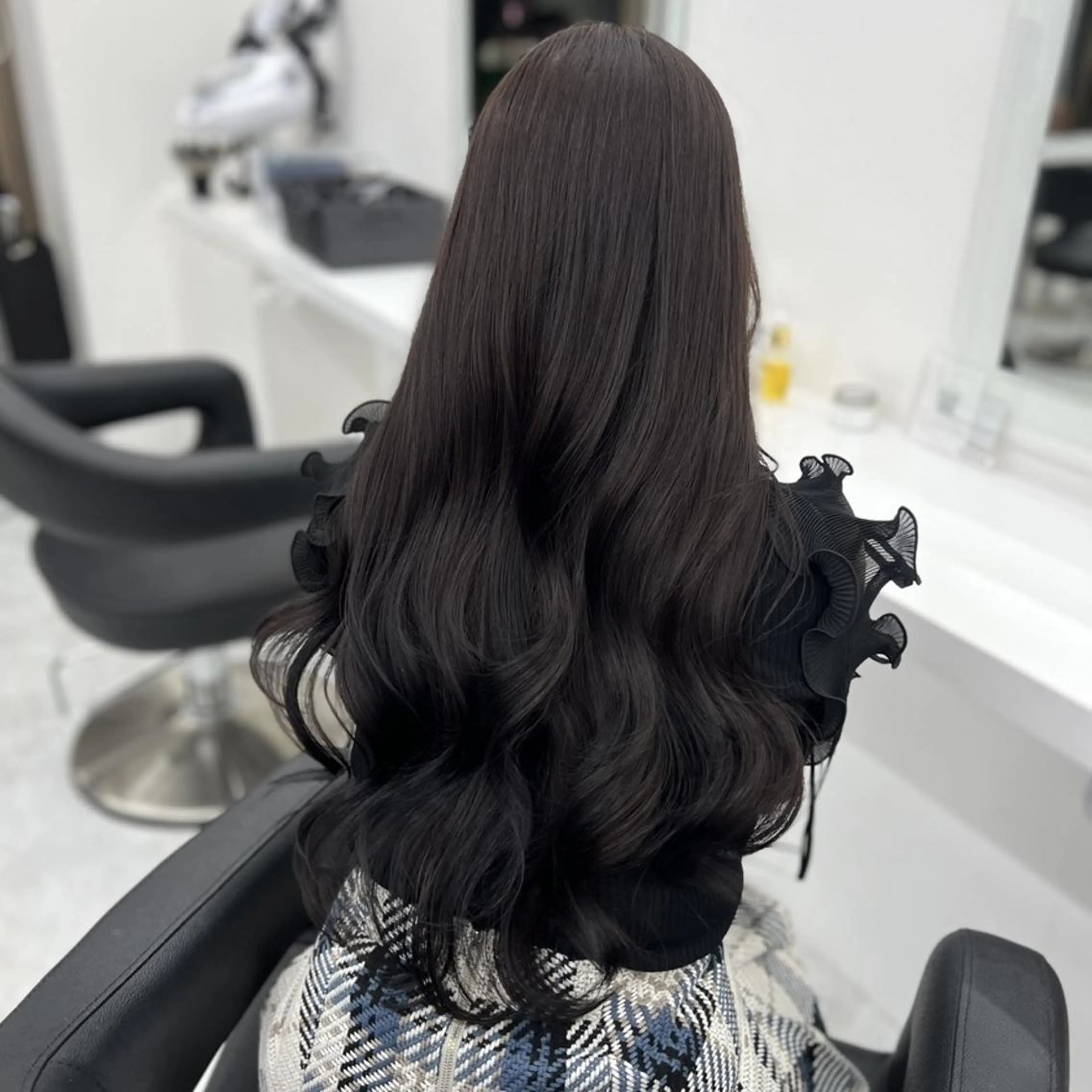 カラー ブリーチなしモテヘア 🤍REN🤍🪄のヘアスタイル