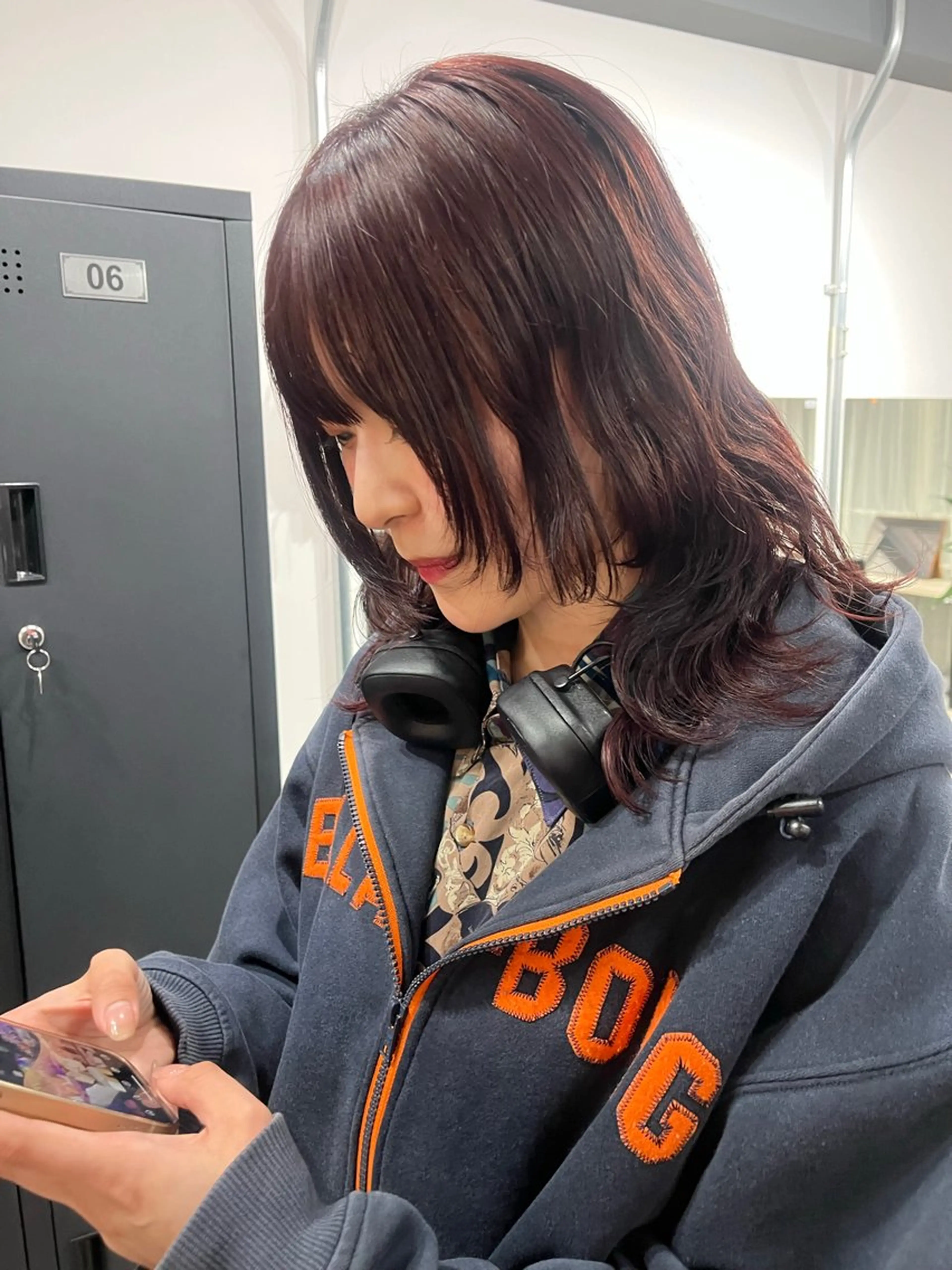 セミロング 本田 愛実 (ホンダアミ)のヘアスタイル