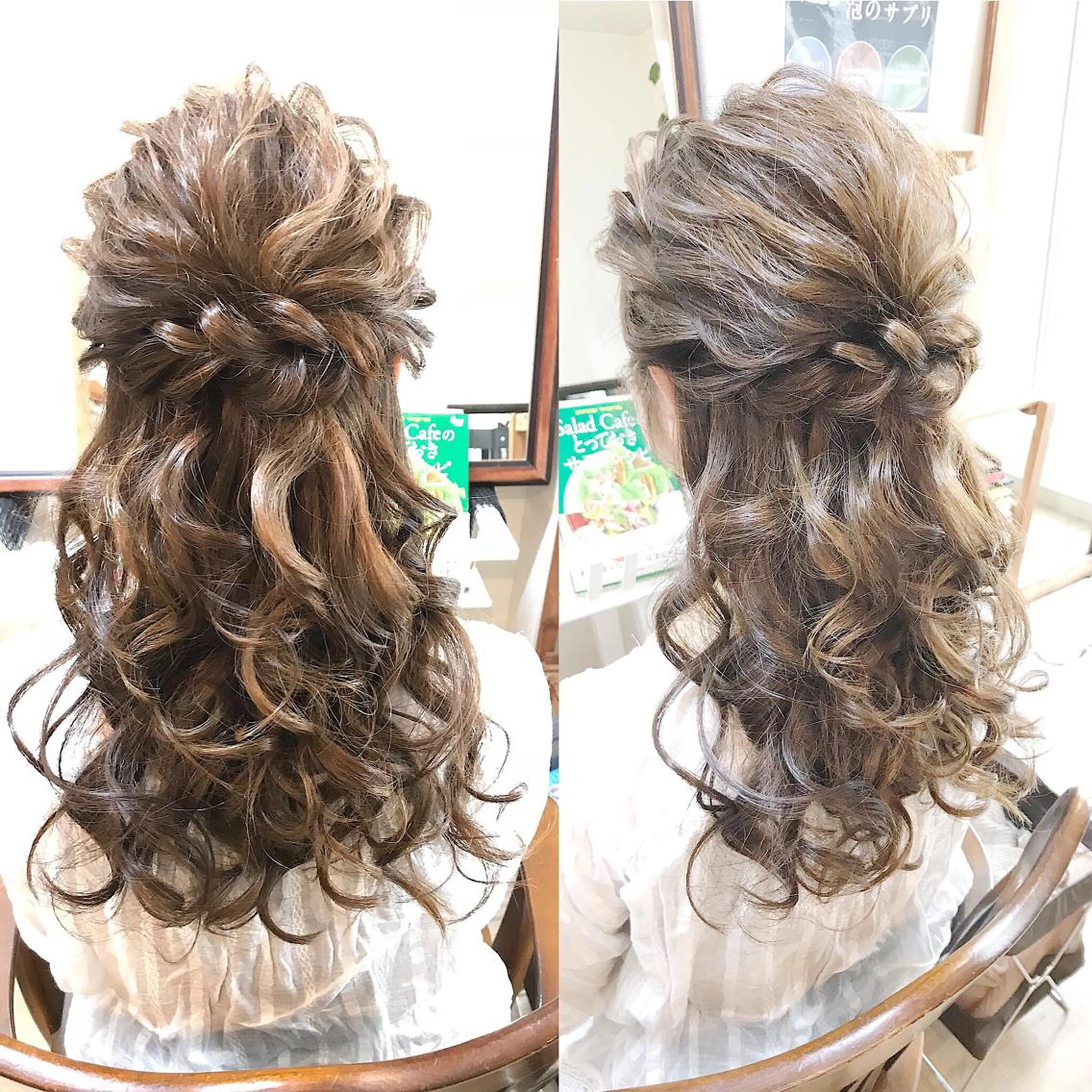 ロング ヘアアレンジ ヘアメ/着付け 清水玲歌のヘアスタイル
