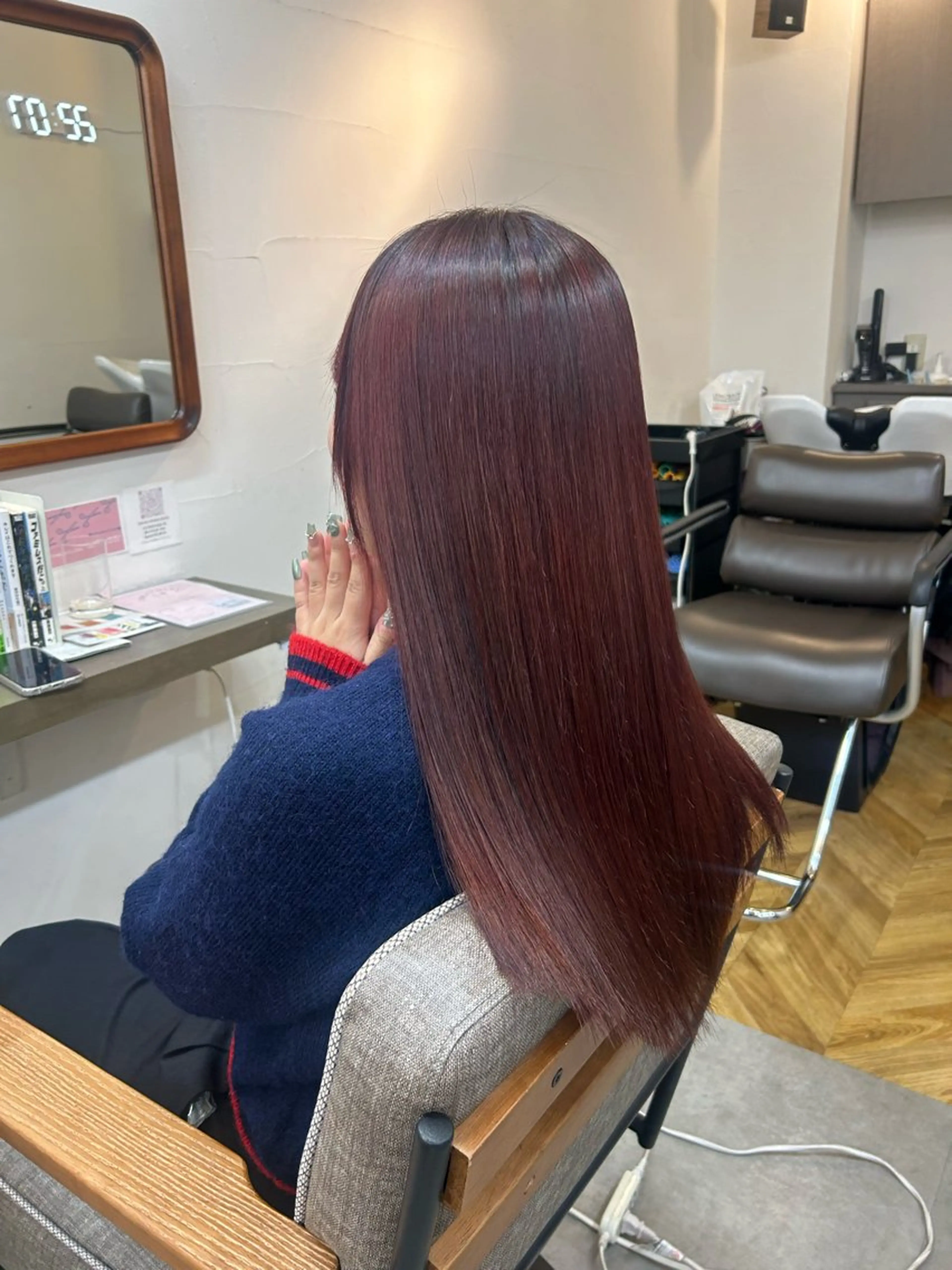 ロング ヘアカラー トリートメント ショート￤ボブ￤顔周 りcut￤ナノコ🎀のヘアスタイル