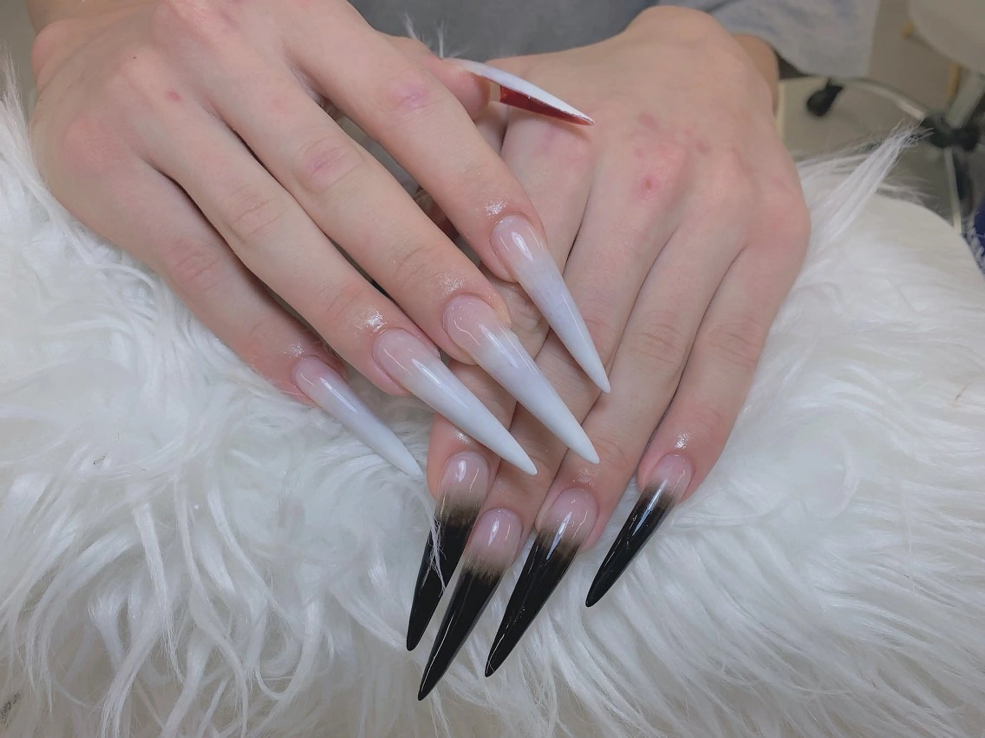 ネイル チークネイル 長さ出し フットネイル マグネットネイル 持ち込み ハンドネイル ANH NAIL ゴテゴテ専門店💎のネイルデザイン