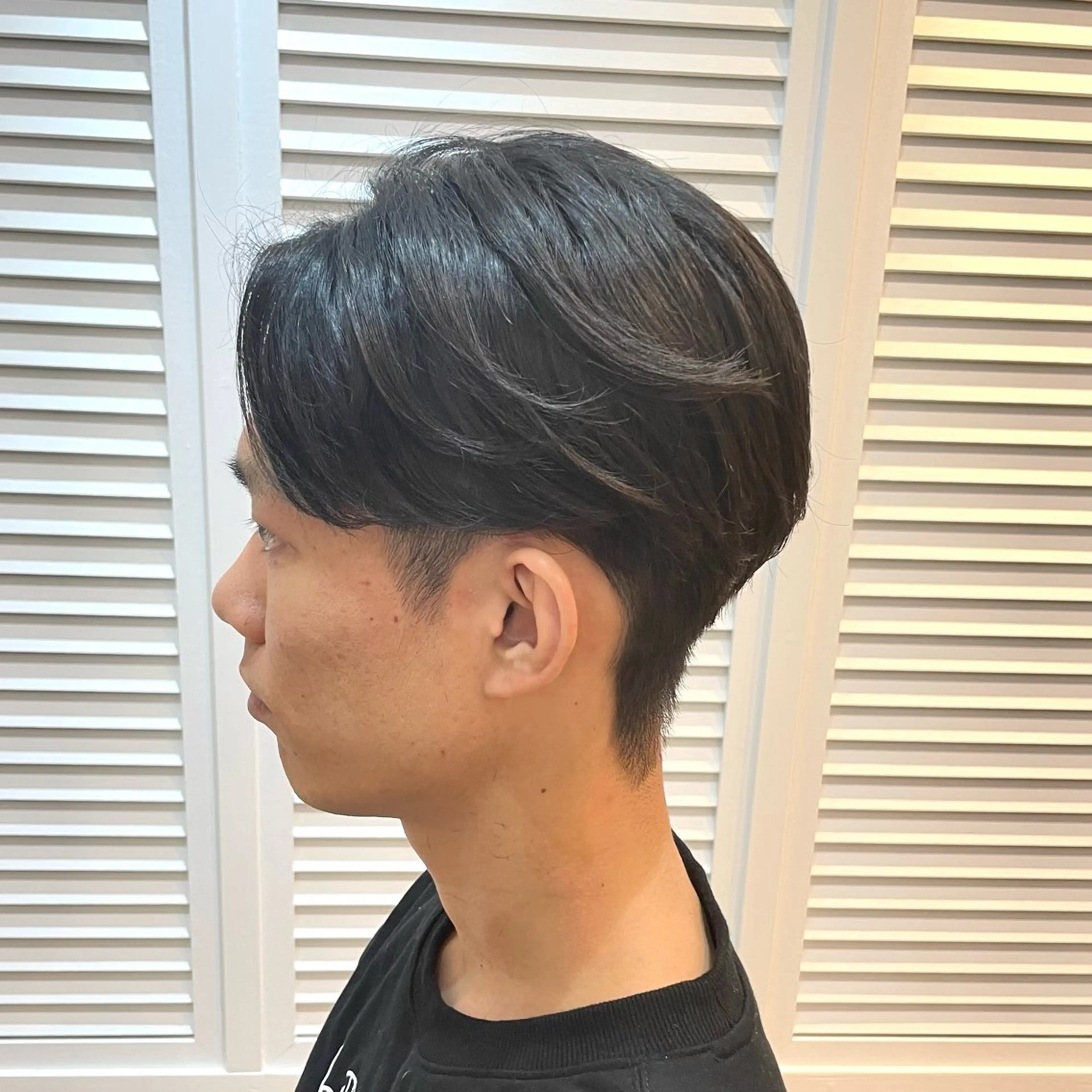 メンズ センターパート カット パーマ Aguhairponte所属・メンズ 特化・川田のヘアスタイル