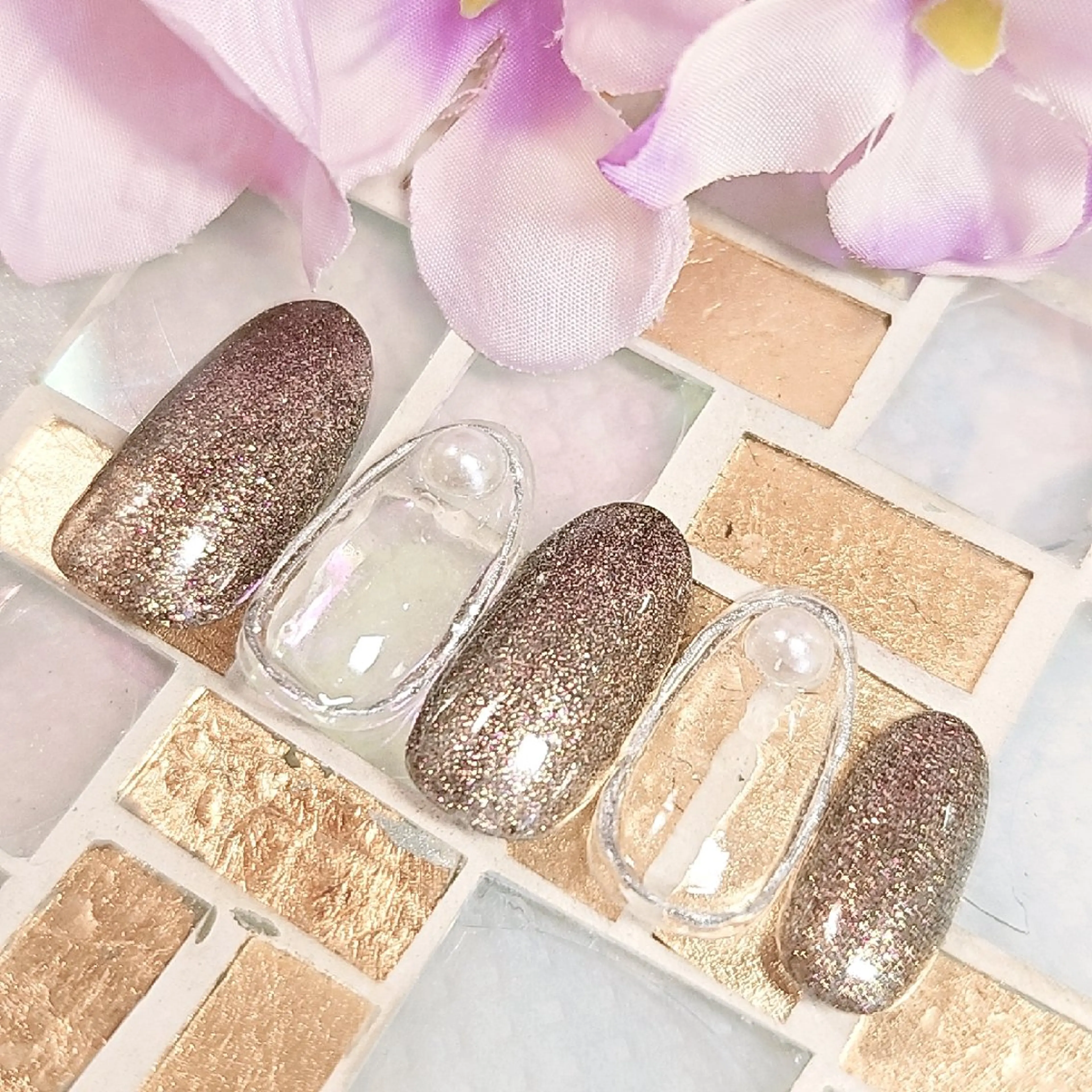 ネイル ハンドネイル Nail salon Wisteria 所属・Nailsalon  Wisteriaのネイルデザイン