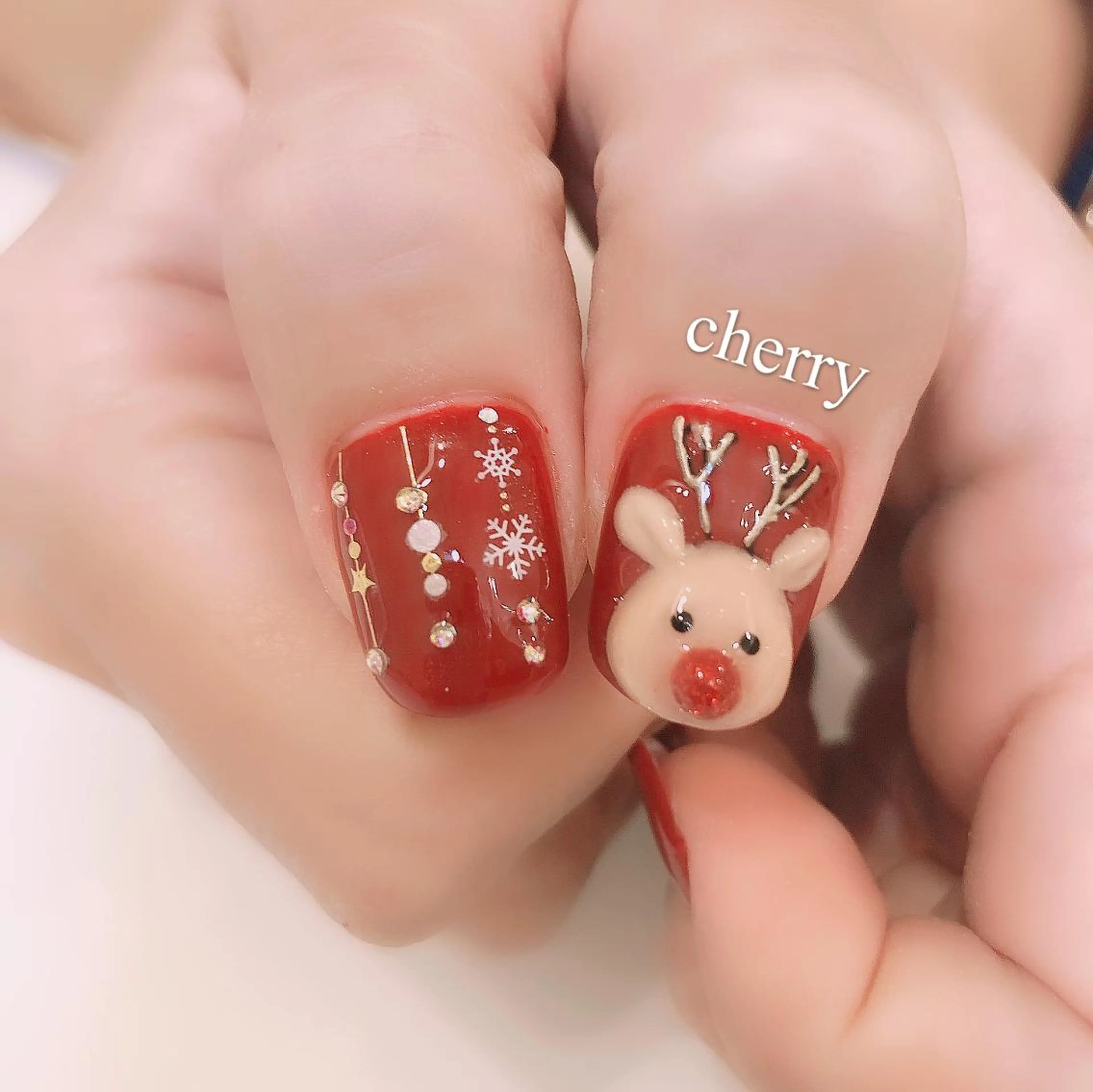 ネイル ジェルネイル SAKURA 🍒のネイルデザイン