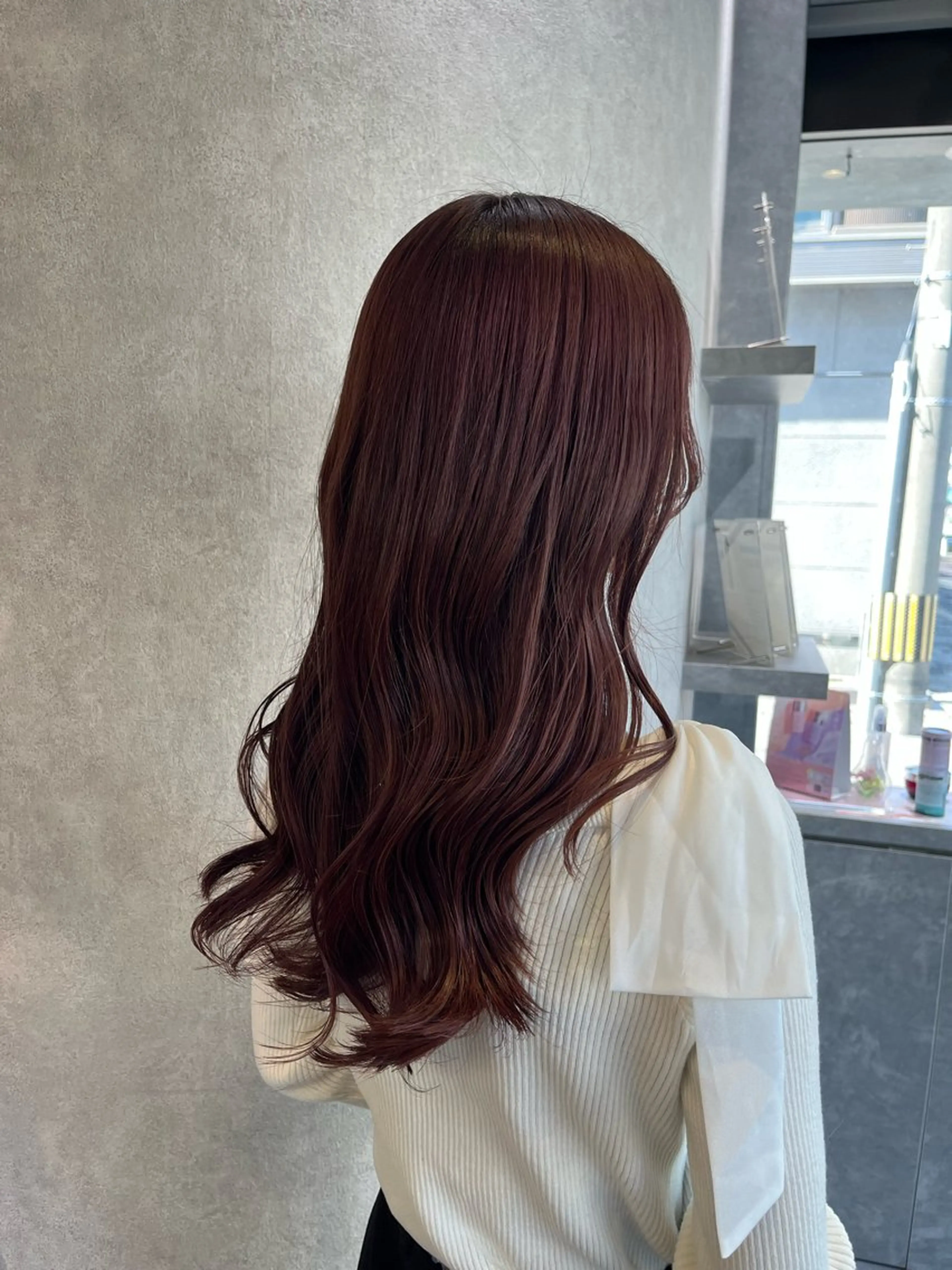 ロング ヘアカラー SOL あづきのヘアスタイル