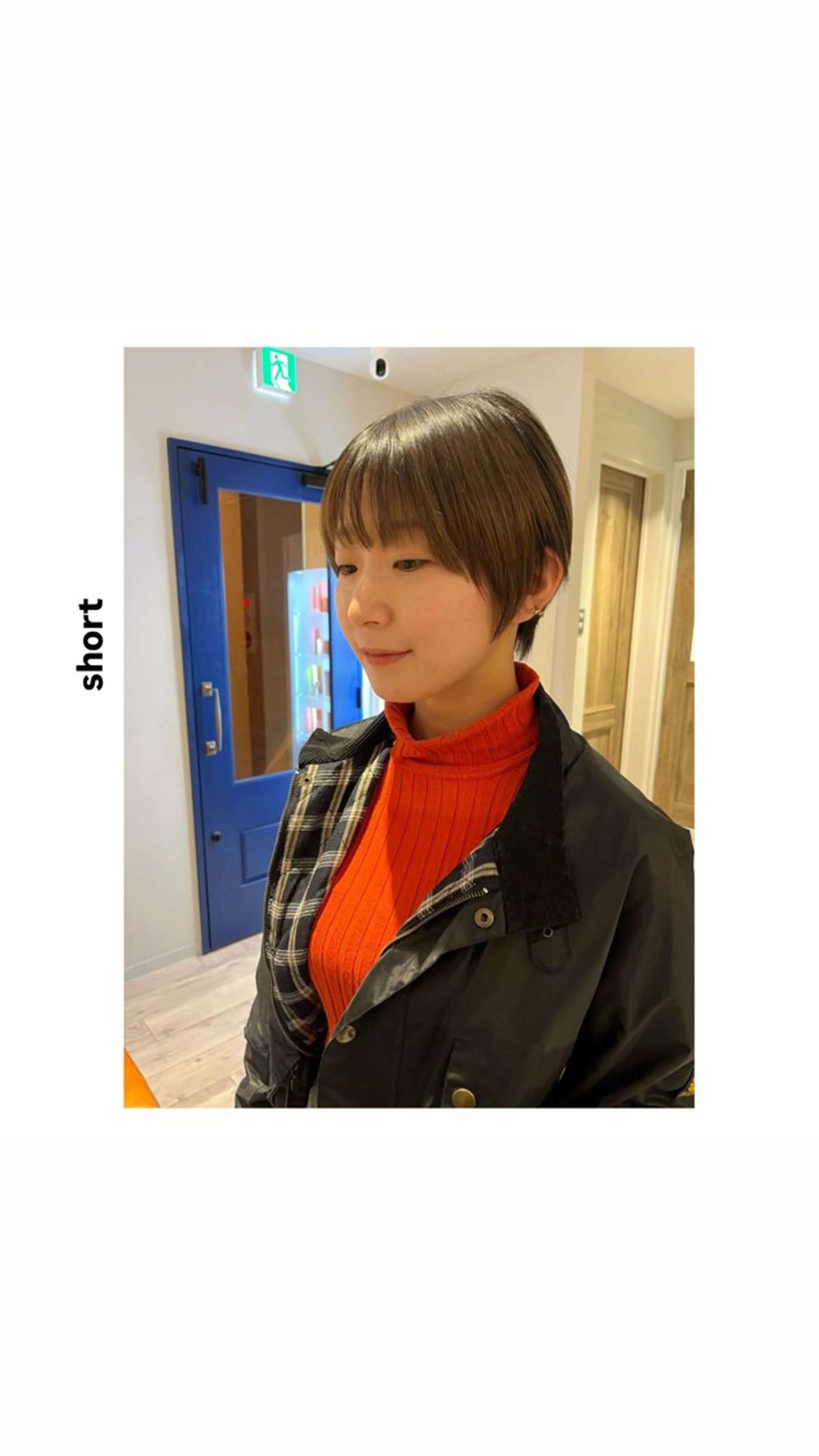 ショート カラー カット ヘアカラー トリートメント hiroki【雰囲気 &style】のヘアスタイル