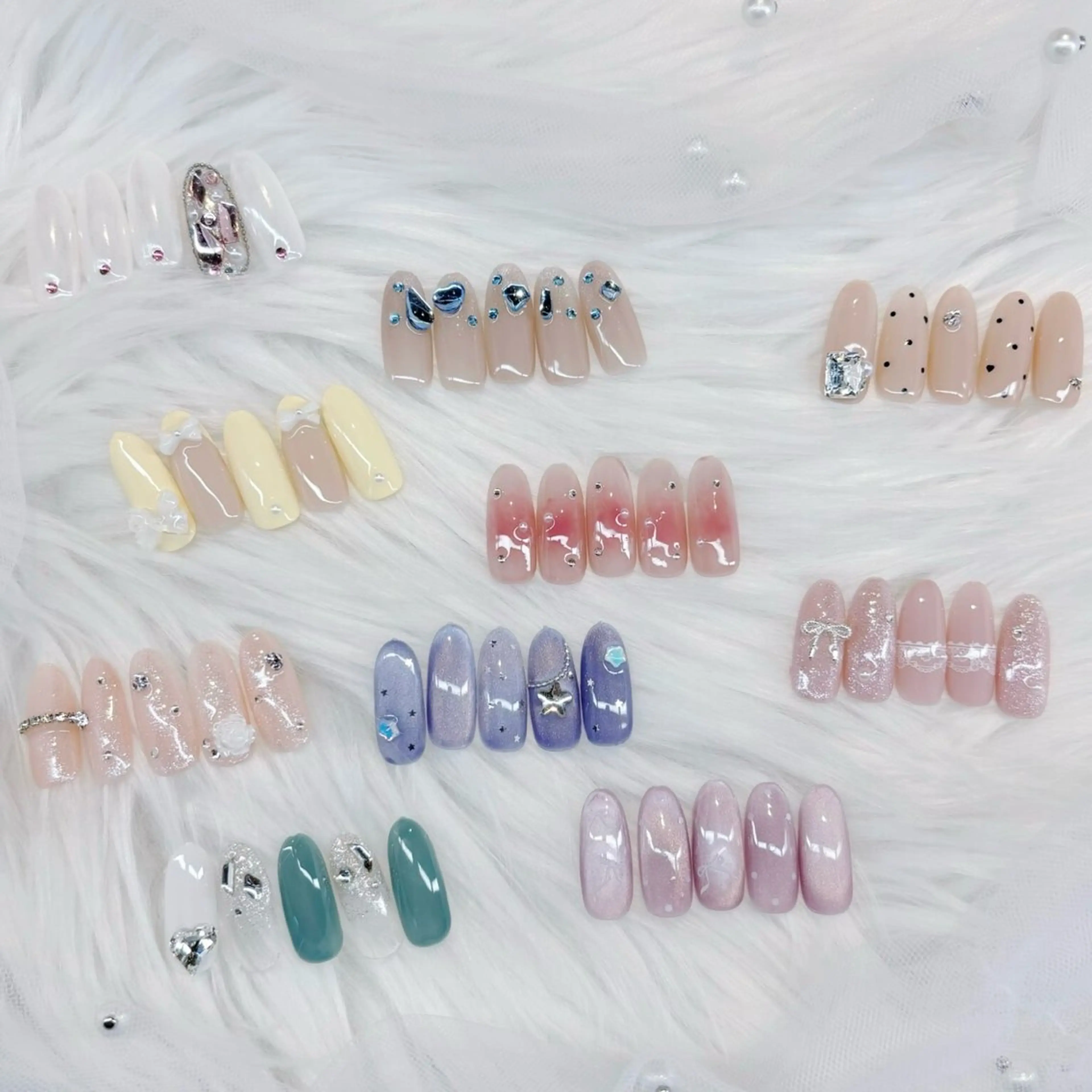 ❣️ミニモ限定価格❣️ワンホン/ガーリー/韓国定額サンプルBコース💅オフ無料✨の写真