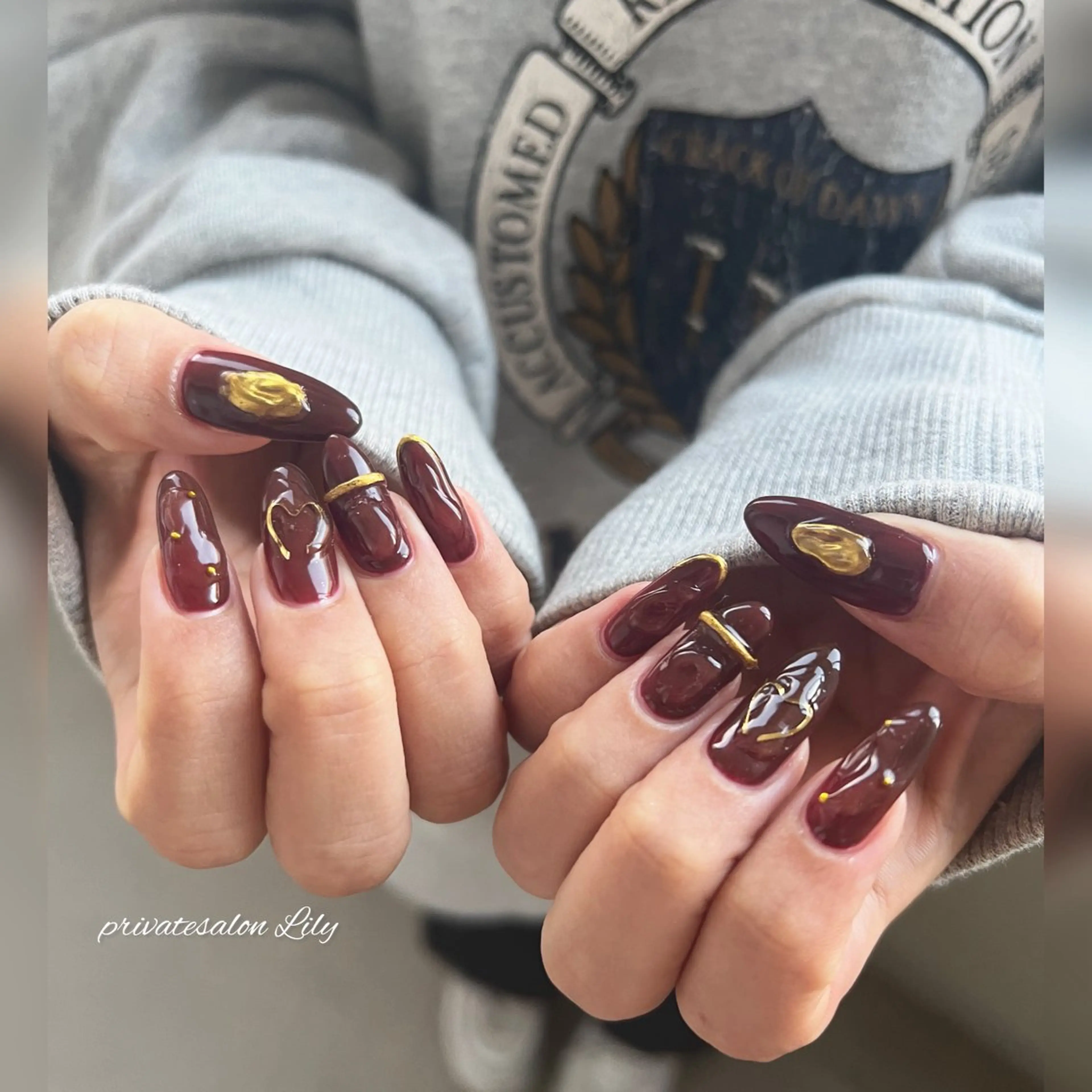 ネイル ニュアンスネイル ハンドネイル salon Lilyのネイルデザイン