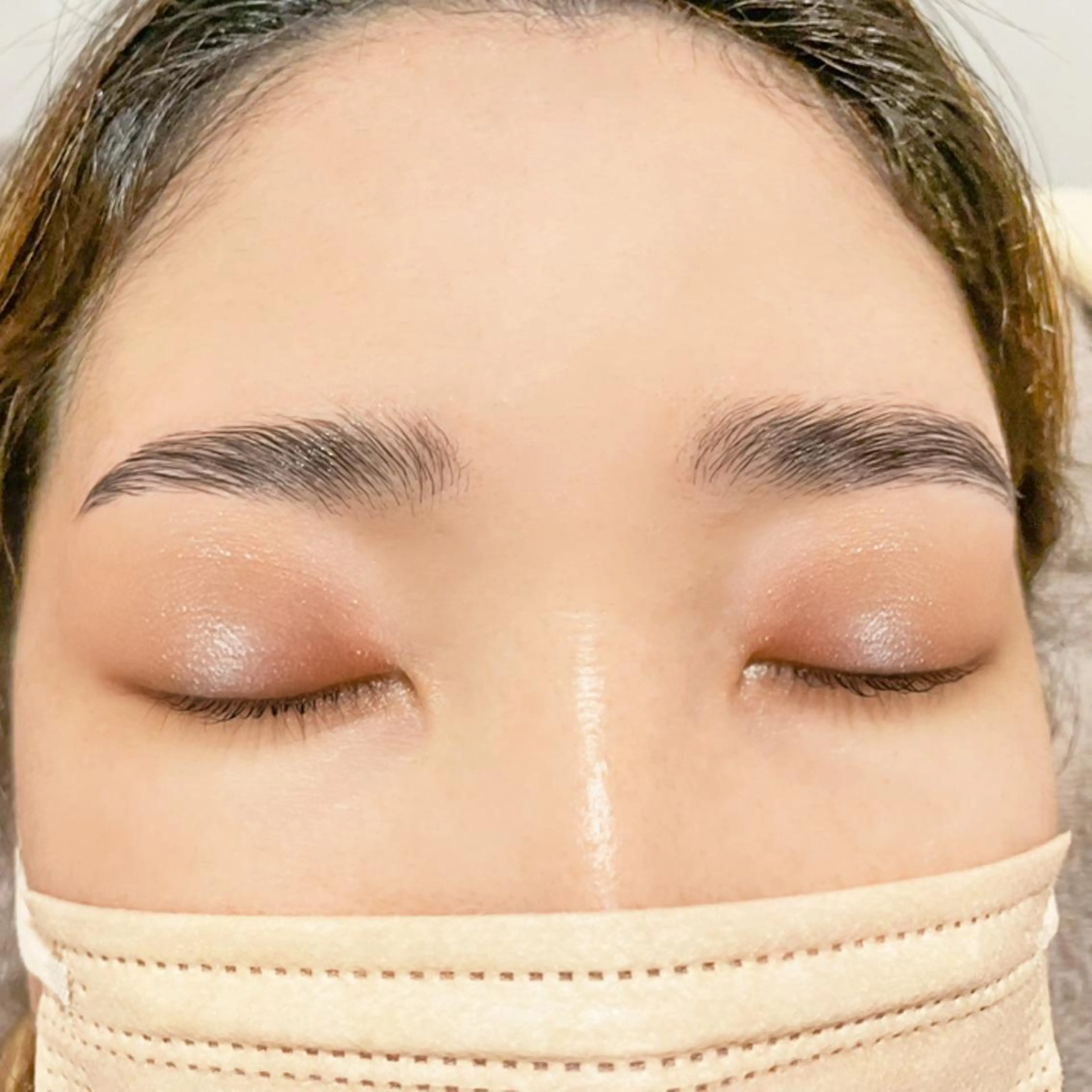 アイブロウ 眉毛ワックス脱毛 Emina. Nのマツエク・マツパデザイン