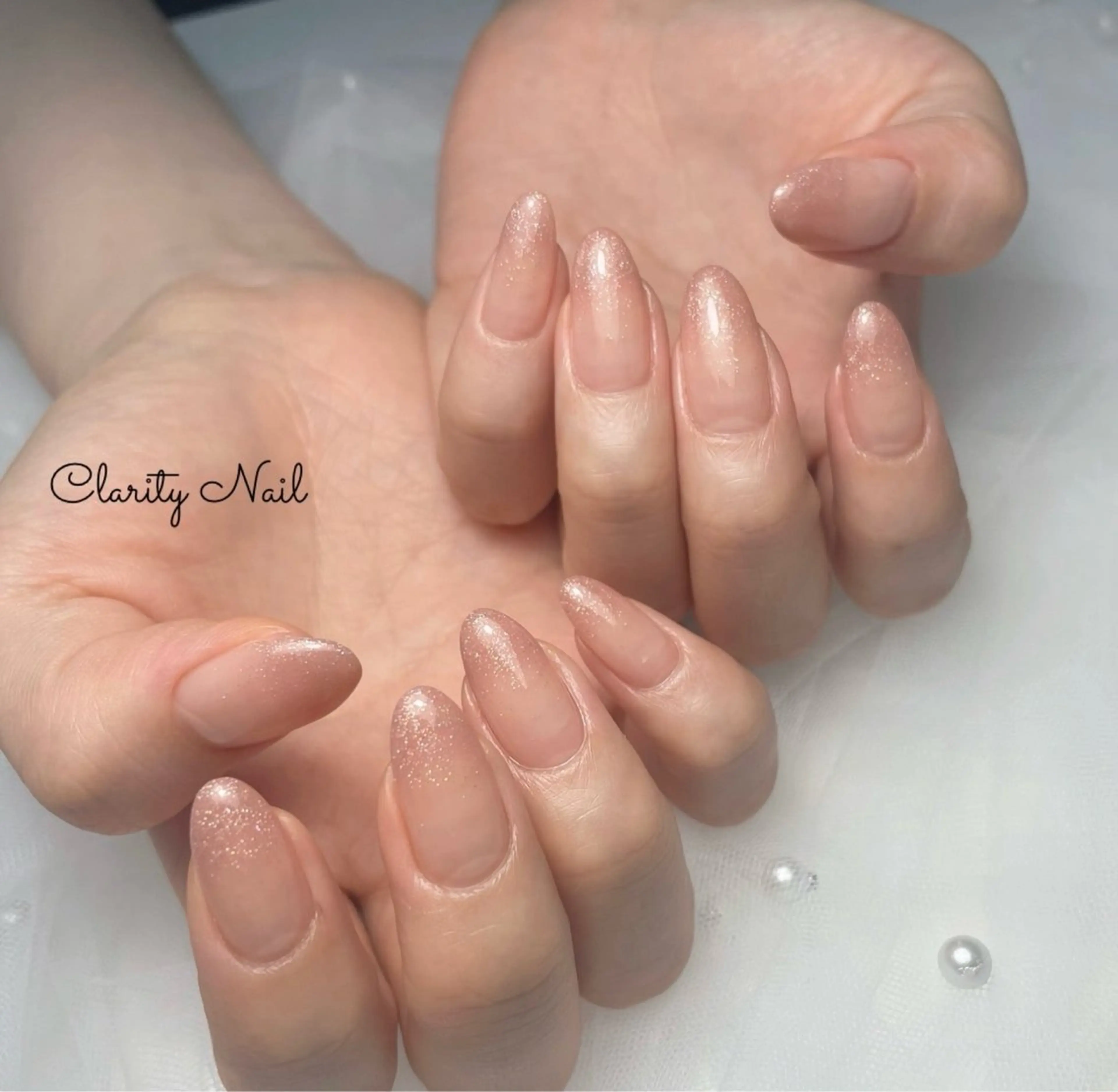 ネイル グラデーション ハンドネイル Clarity Nailのネイルデザイン