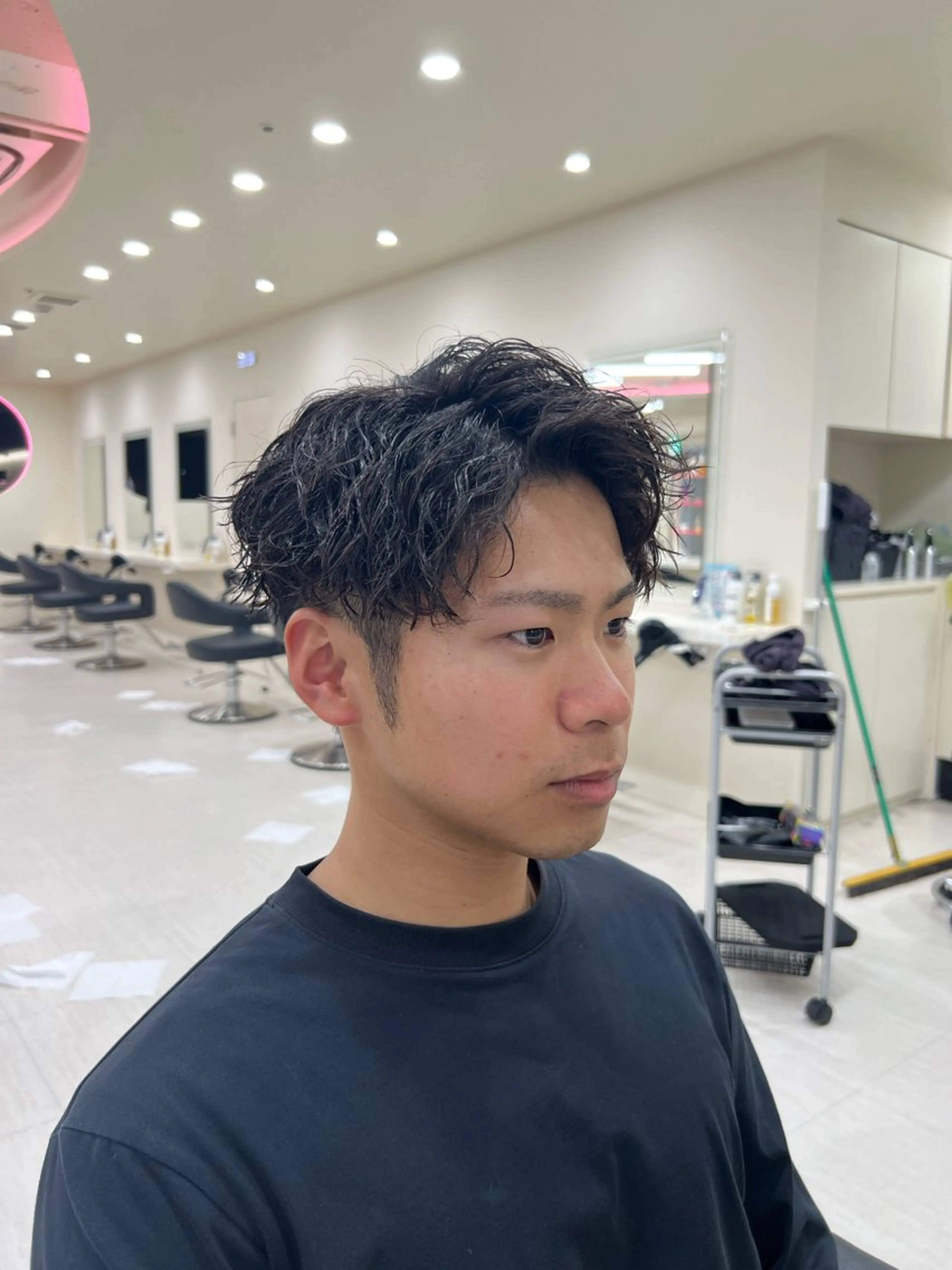 メンズ カット パーマ メンズレディース お任せください伊織のヘアスタイル