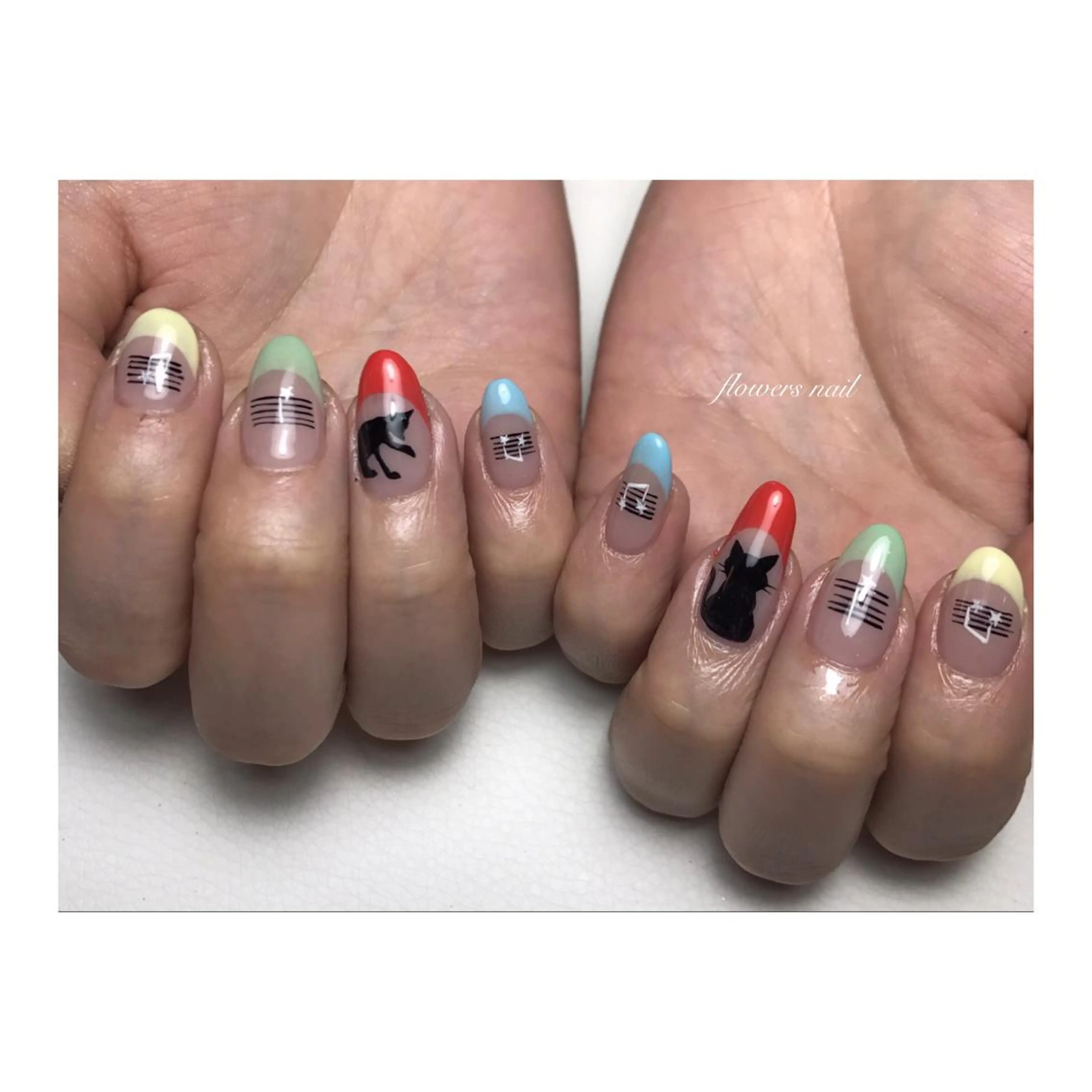 ネイル flowers nailのネイルデザイン