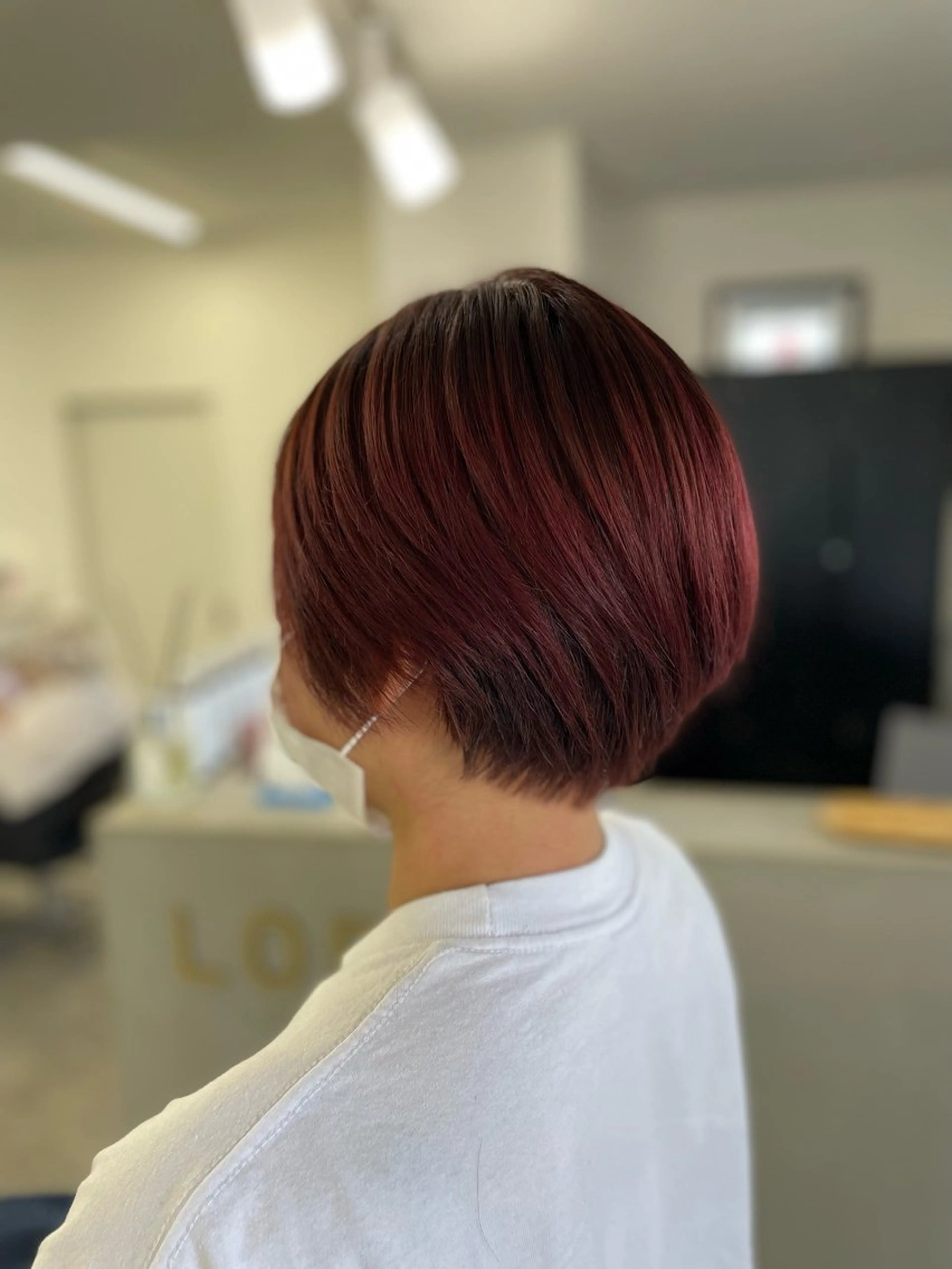 ショート カラー レッドカラー ショートヘア LOBY浦添店所属・LOBY浦添店 NABEのその他イメージ