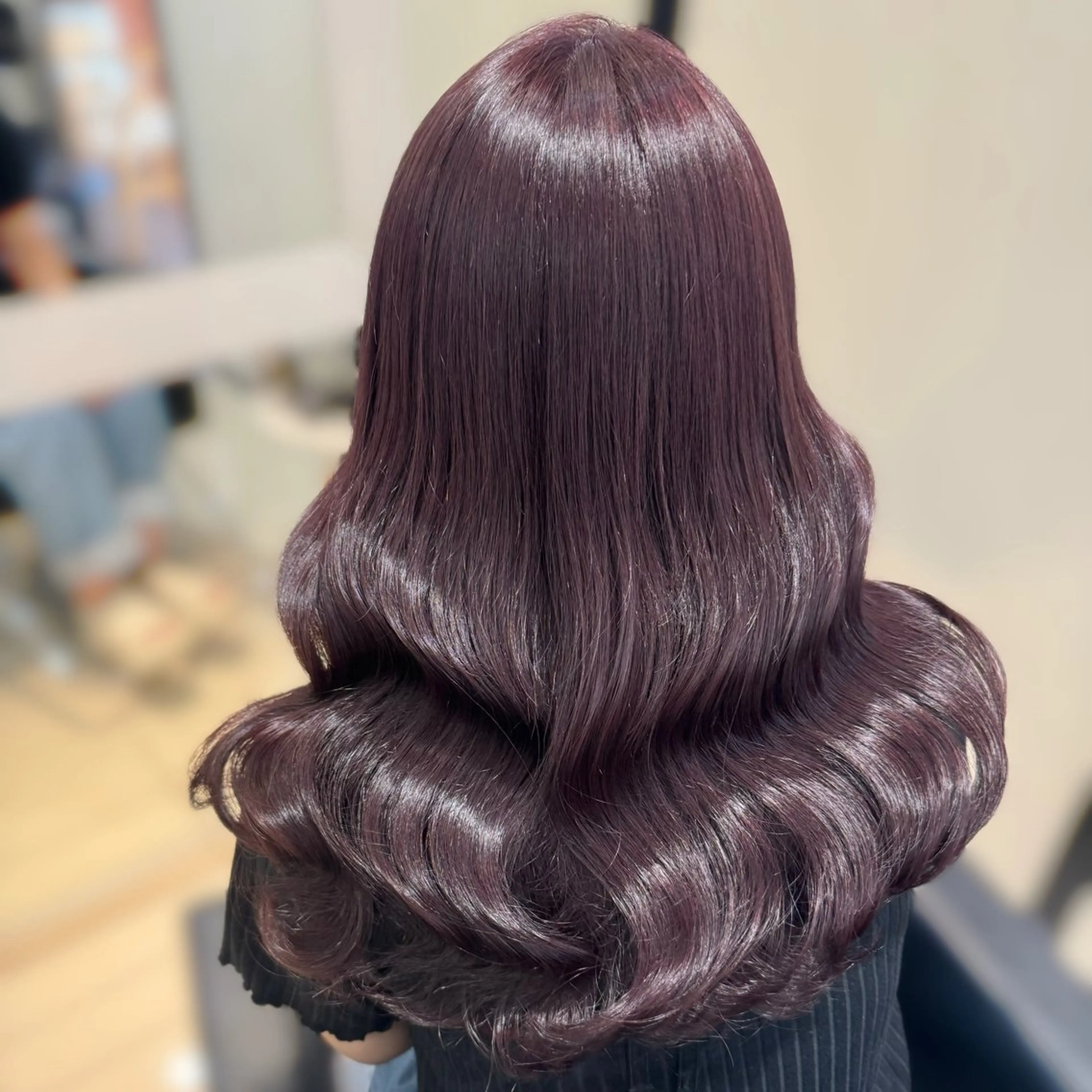 ロング カラー カット ヘアカラー トリートメント kana ブリーチなしカラー✨のヘアスタイル