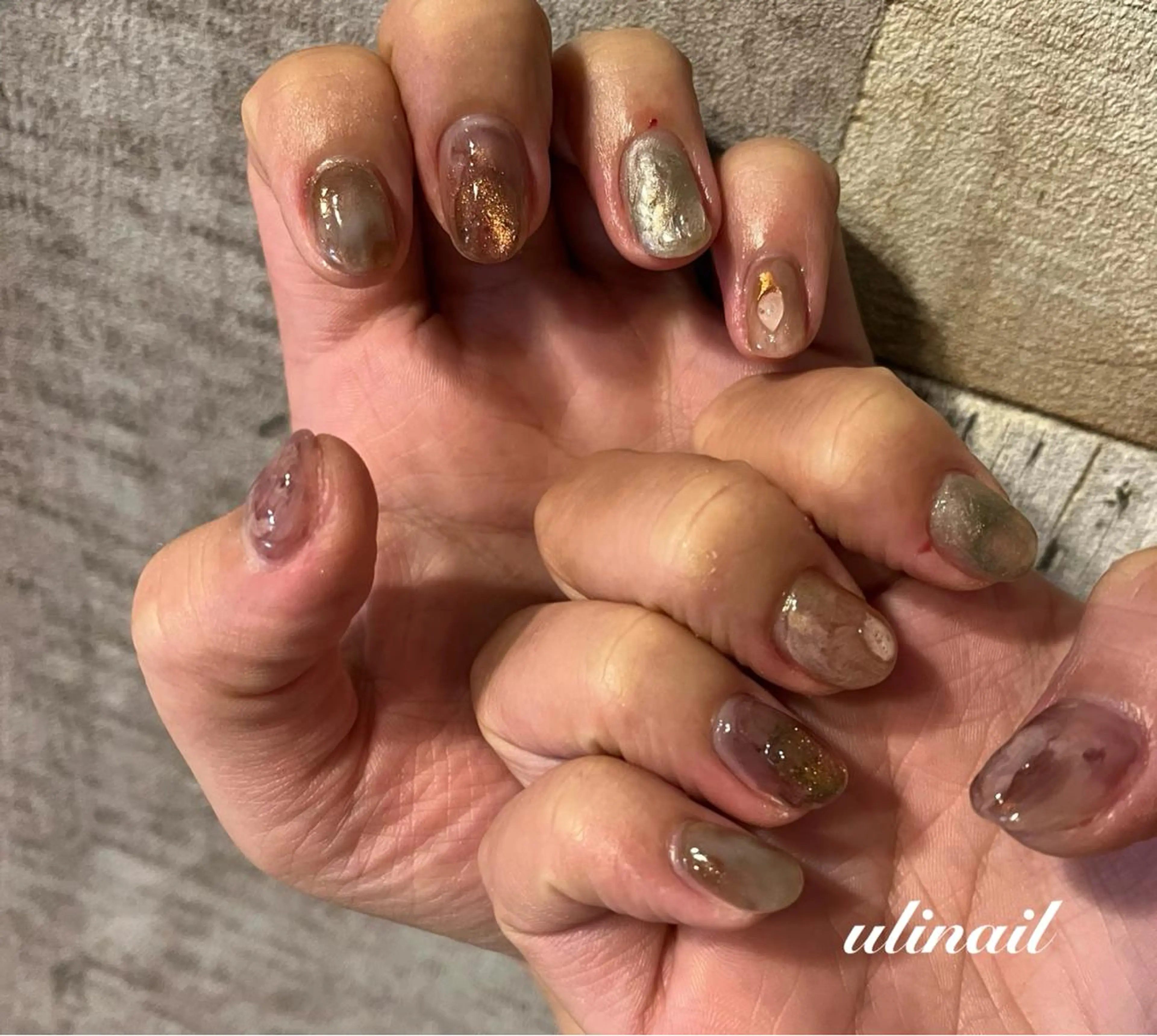 ネイル ハンドネイル ulinail （ウリネイル）のネイルデザイン