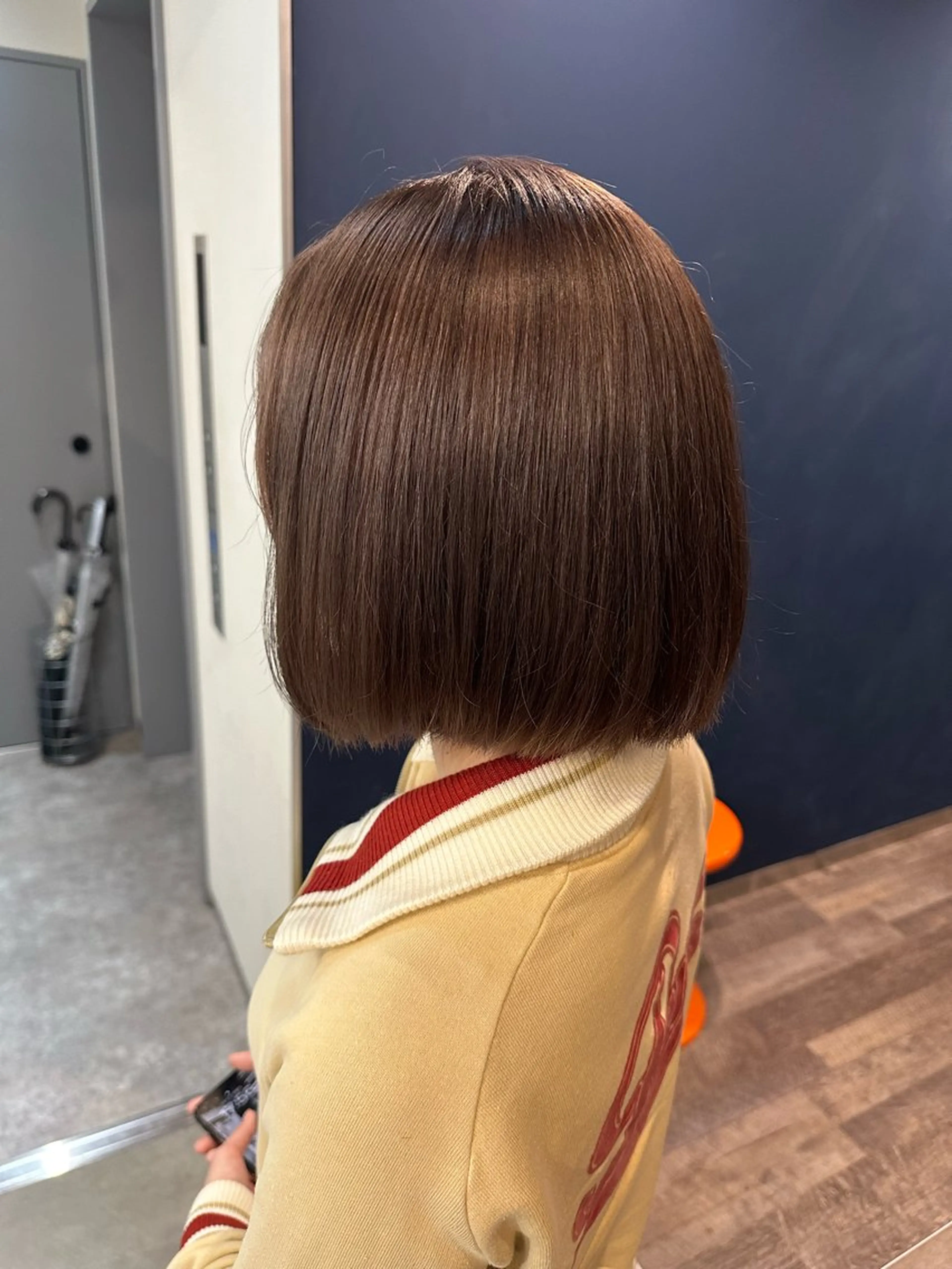 ショート カラー ベージュカラー ブリーチ ケアブリーチ ミルクティーベージュ ボブ ヘアカラー 小顔カット✨ 透明感カラー✨kyoのヘアスタイル