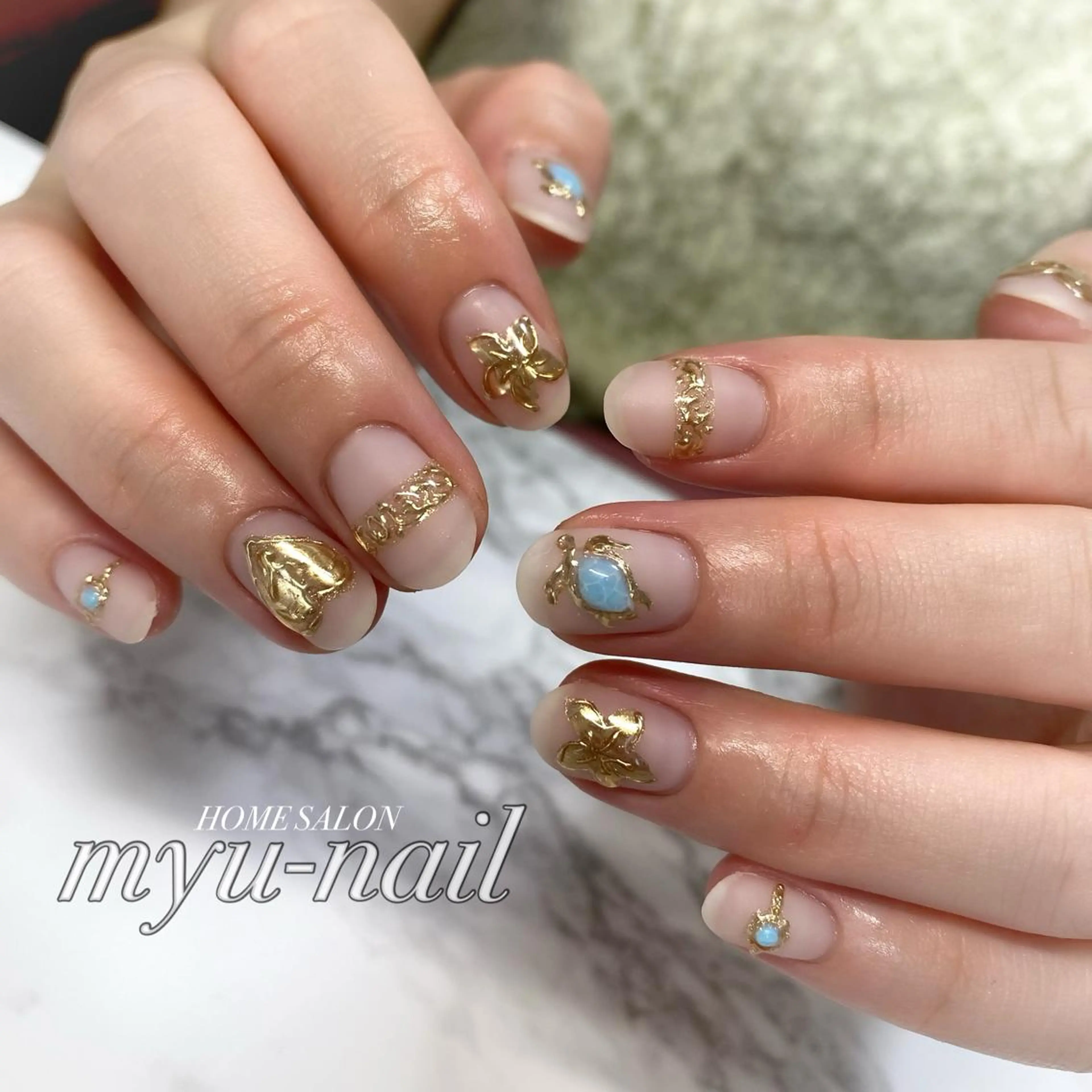 ネイル ホームサロン myu-nailのネイルデザイン
