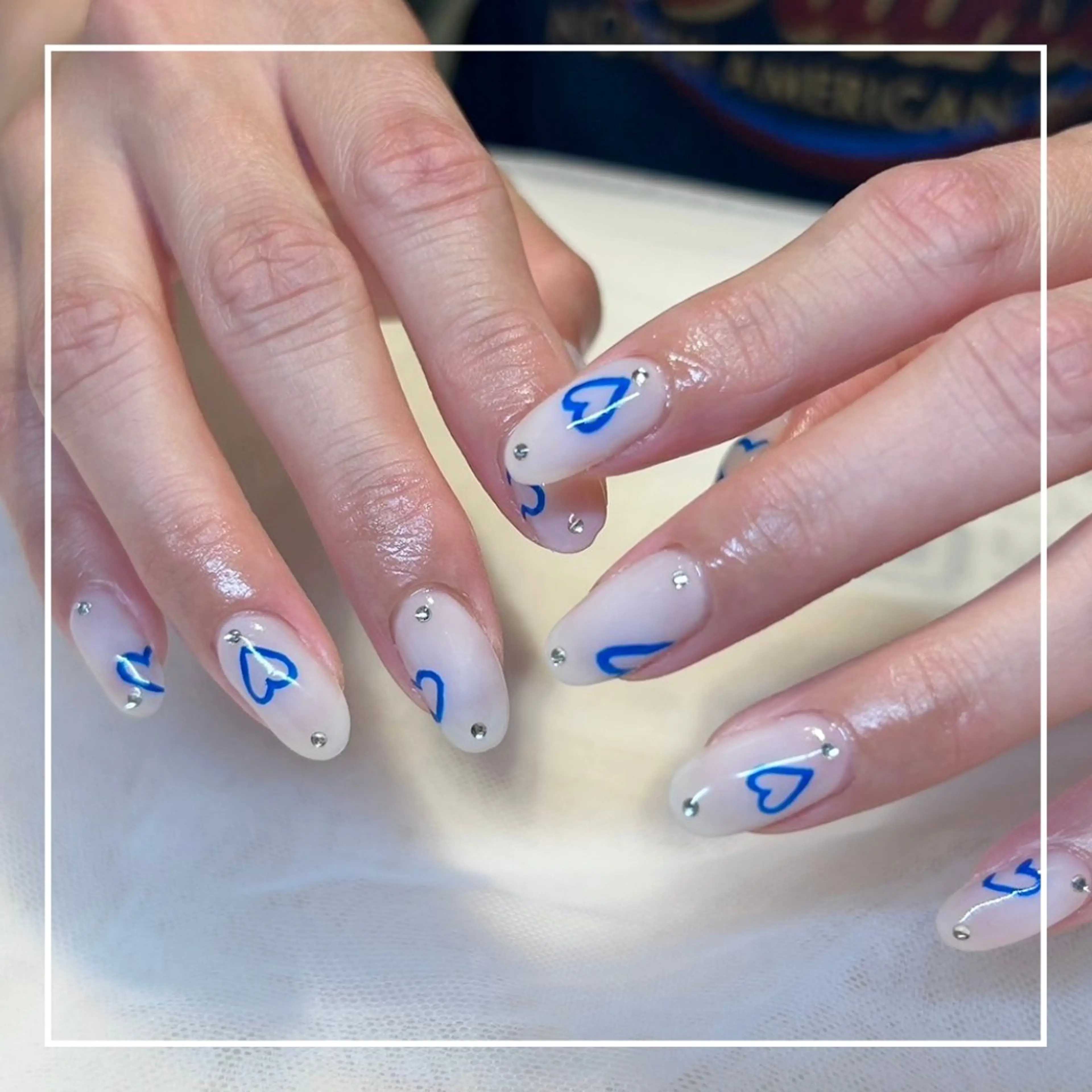 💅jr.4本アートコース【オフ代別途要+¥1000】※事前にお写真送付頂ける方限定※でかパーツ・ぷっくりネイル別途有料の写真