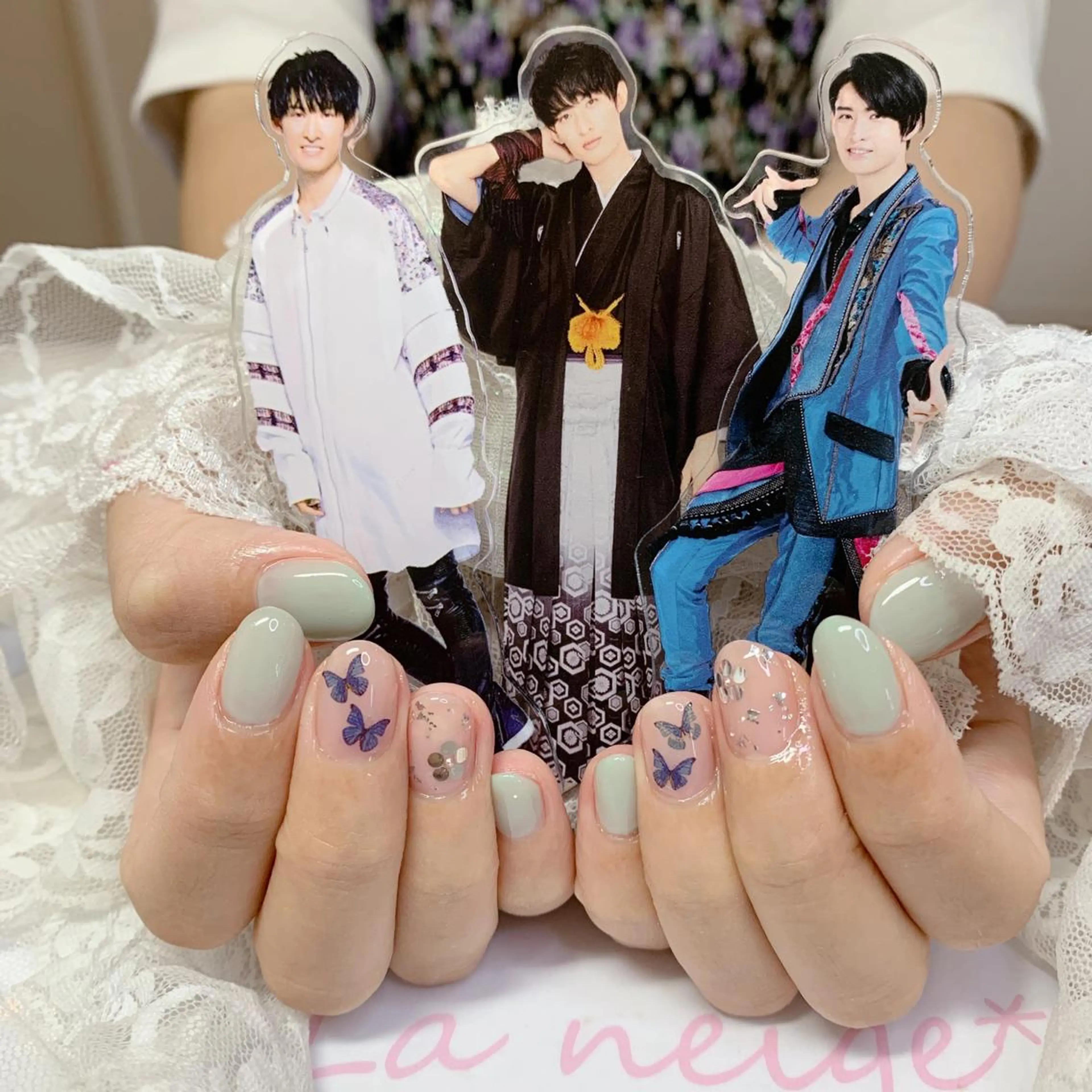 ネイル ハンドネイル La neige* yuki 🥯🍑のネイルデザイン