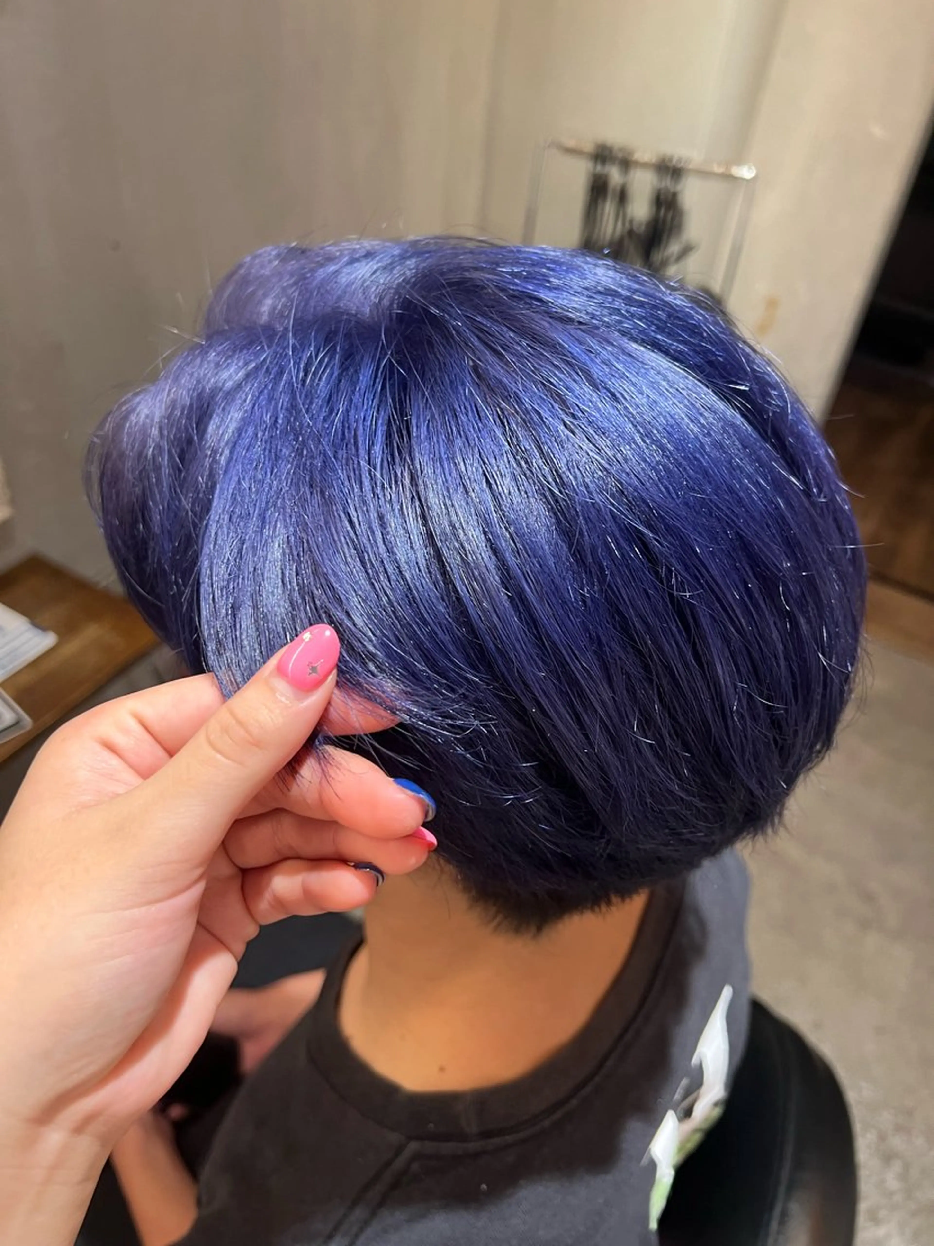 メンズ morrow by suntown所属・💙AKANE ハイライトカラー💙のヘアスタイル