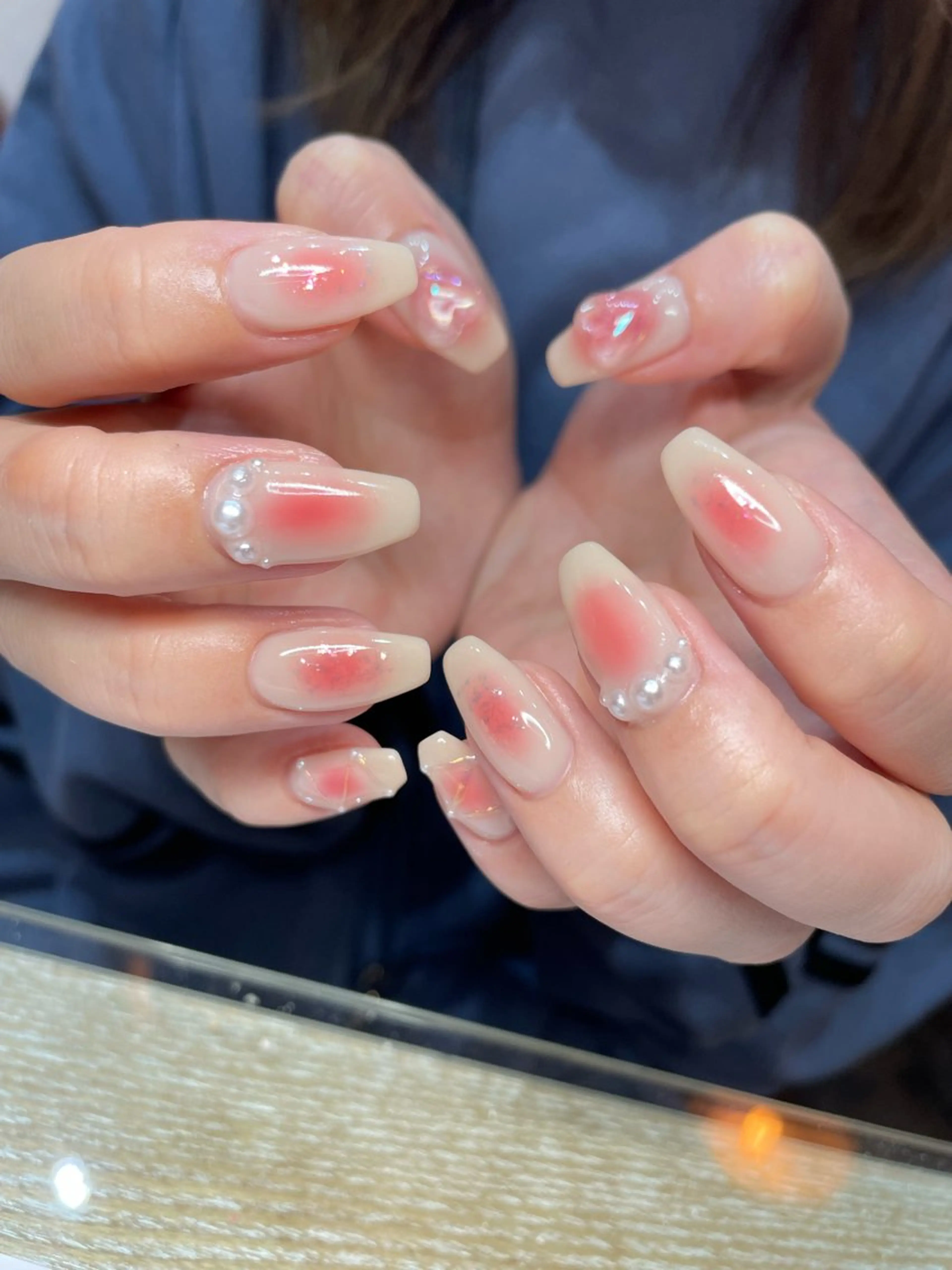 ネイル ハンドネイル ニュアンス🥀個性派 MIYU🪅のネイルデザイン