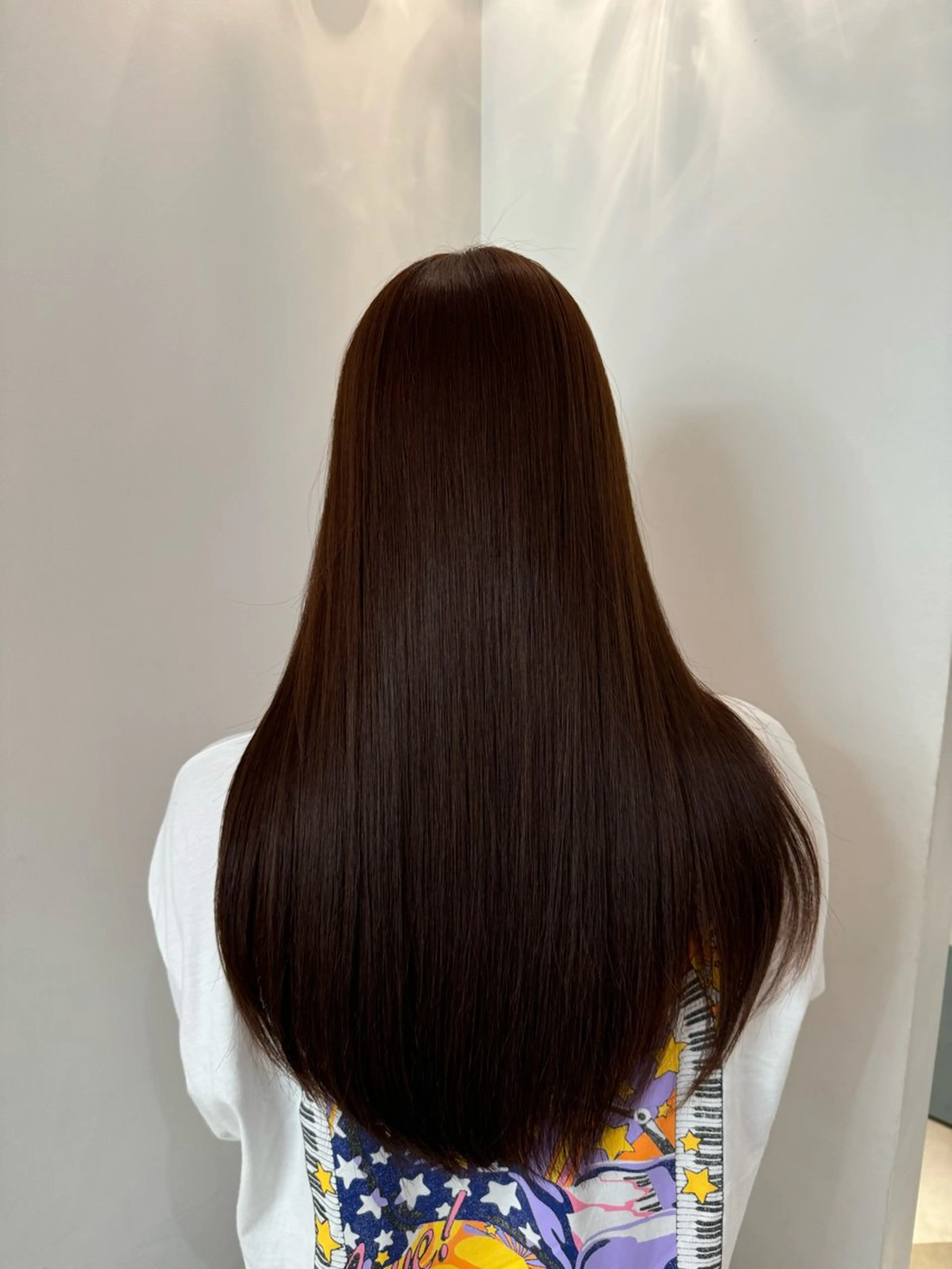 ロング ヘアカラー ホリグチ ルナのヘアスタイル