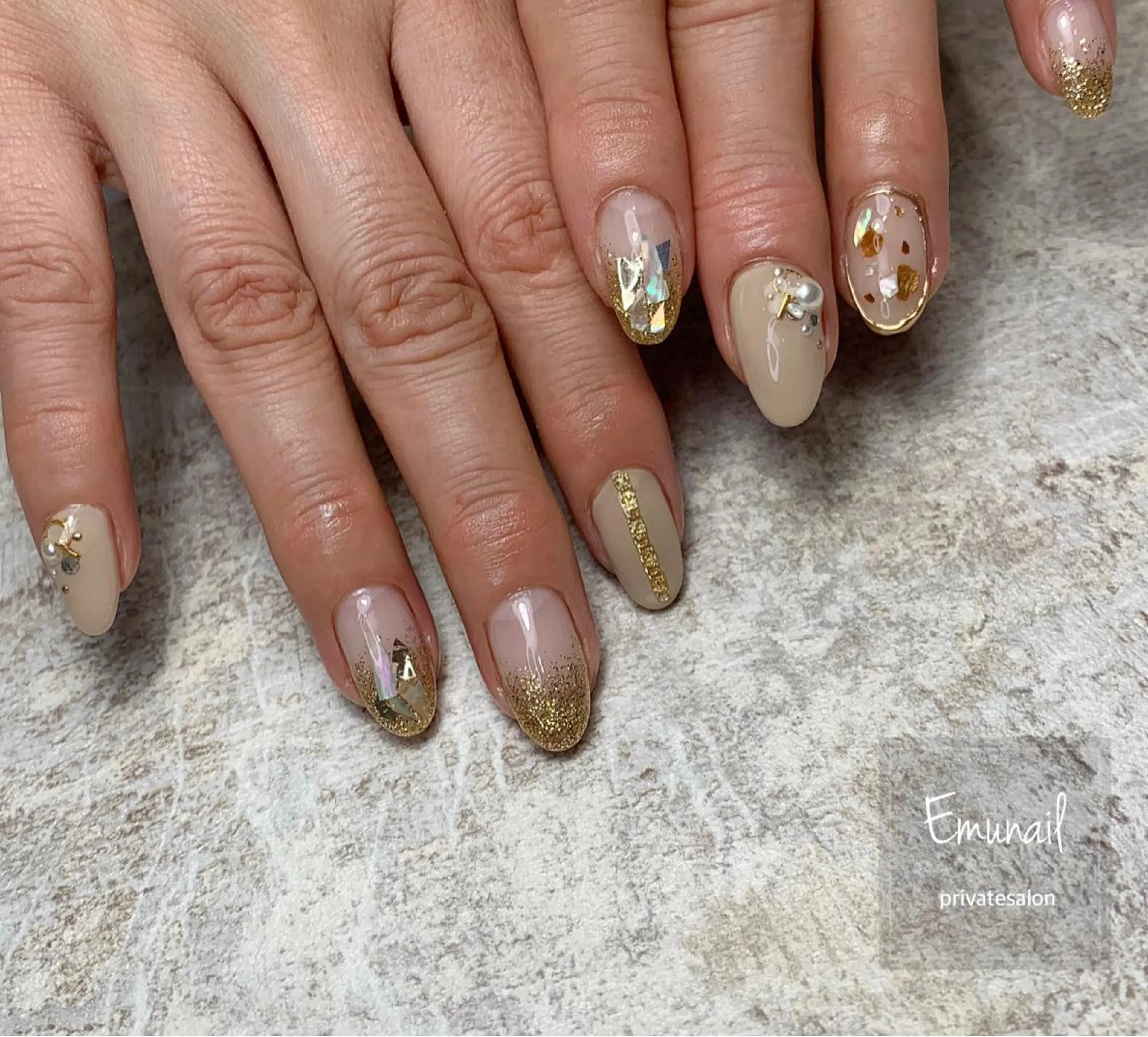 ネイル ハンドネイル Emu Nailのネイルデザイン