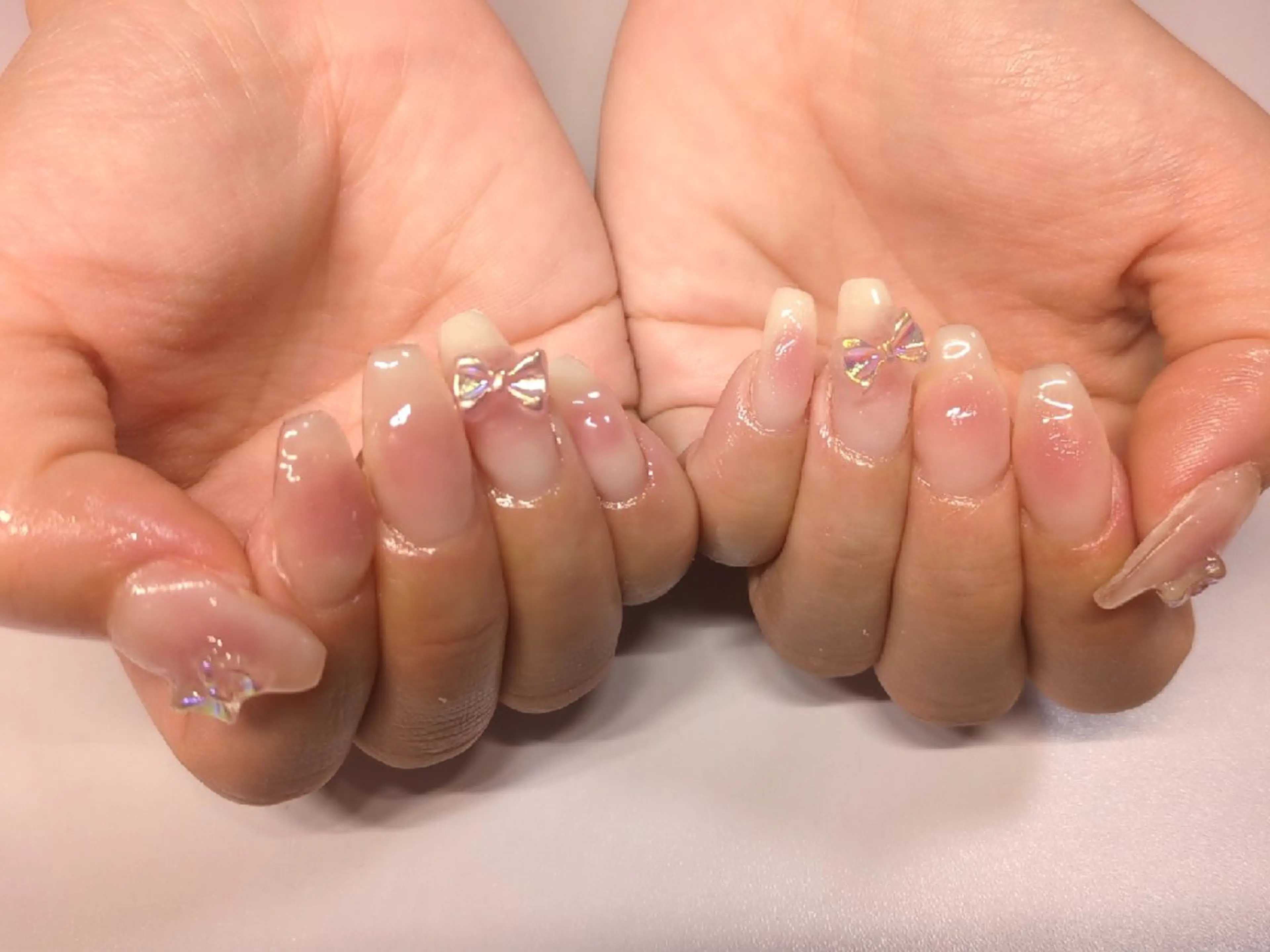 セミロング AQUA nailのネイルデザイン