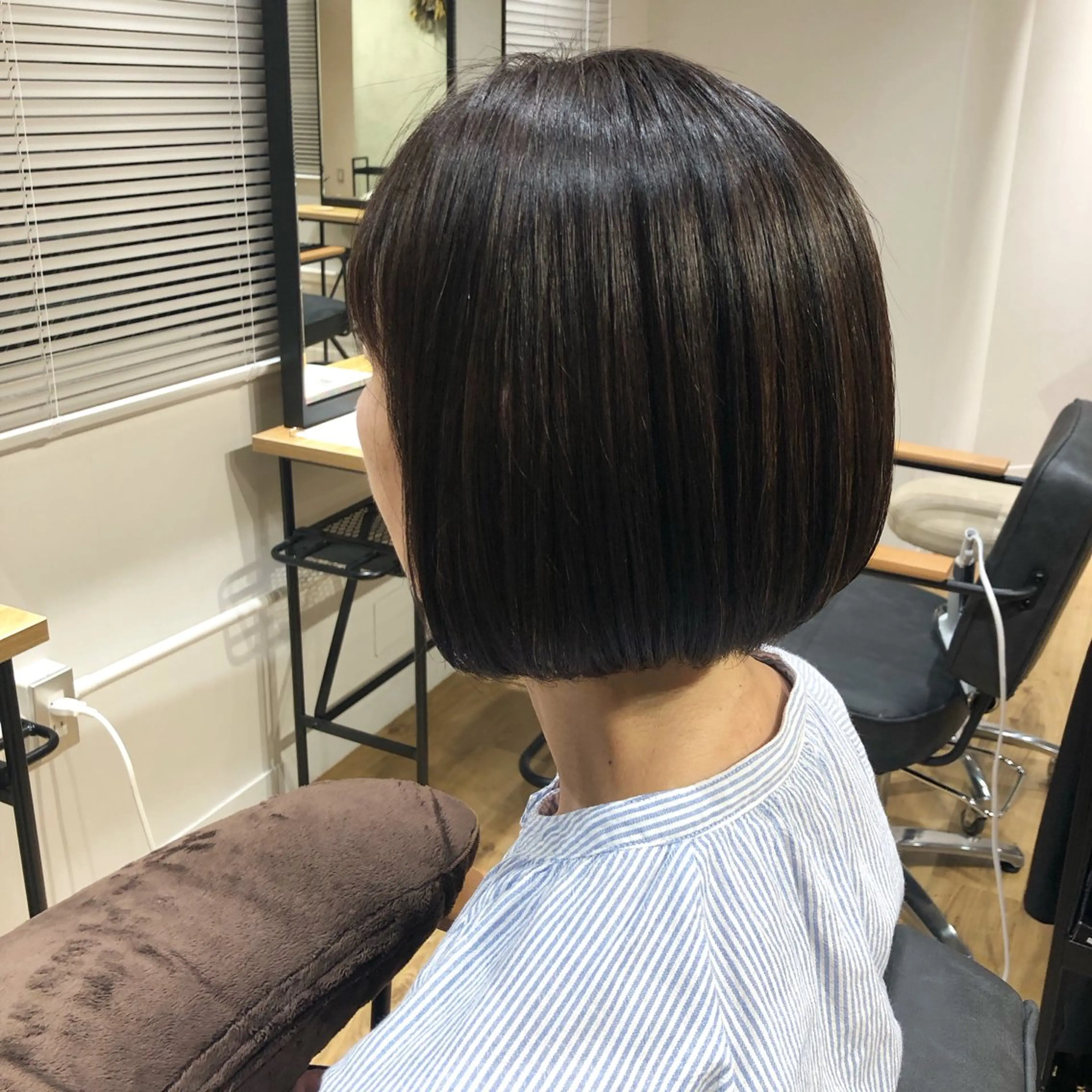 ショート ボブ まつい みるのヘアスタイル
