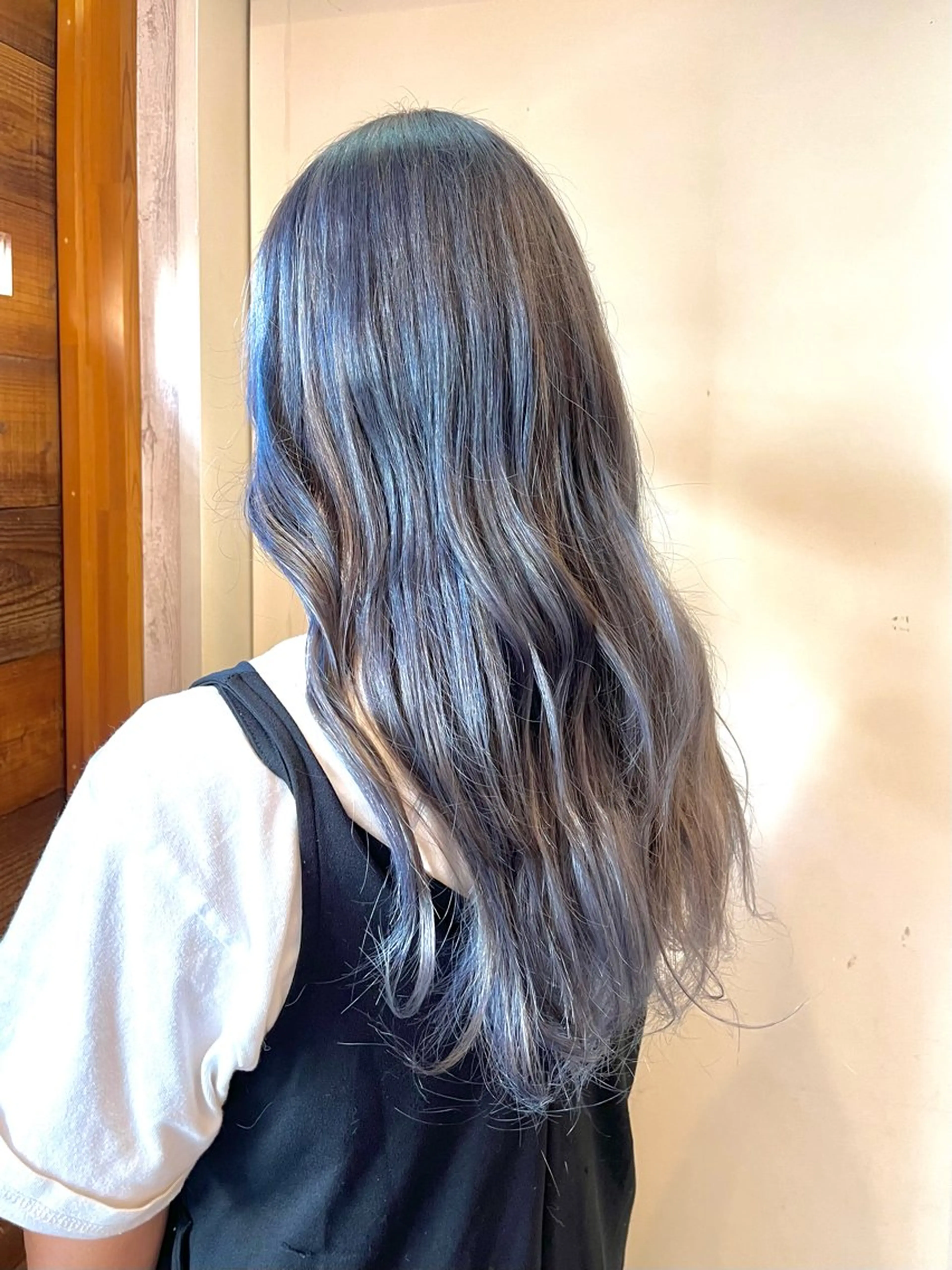 ヘアカラー おじま もえのヘアスタイル