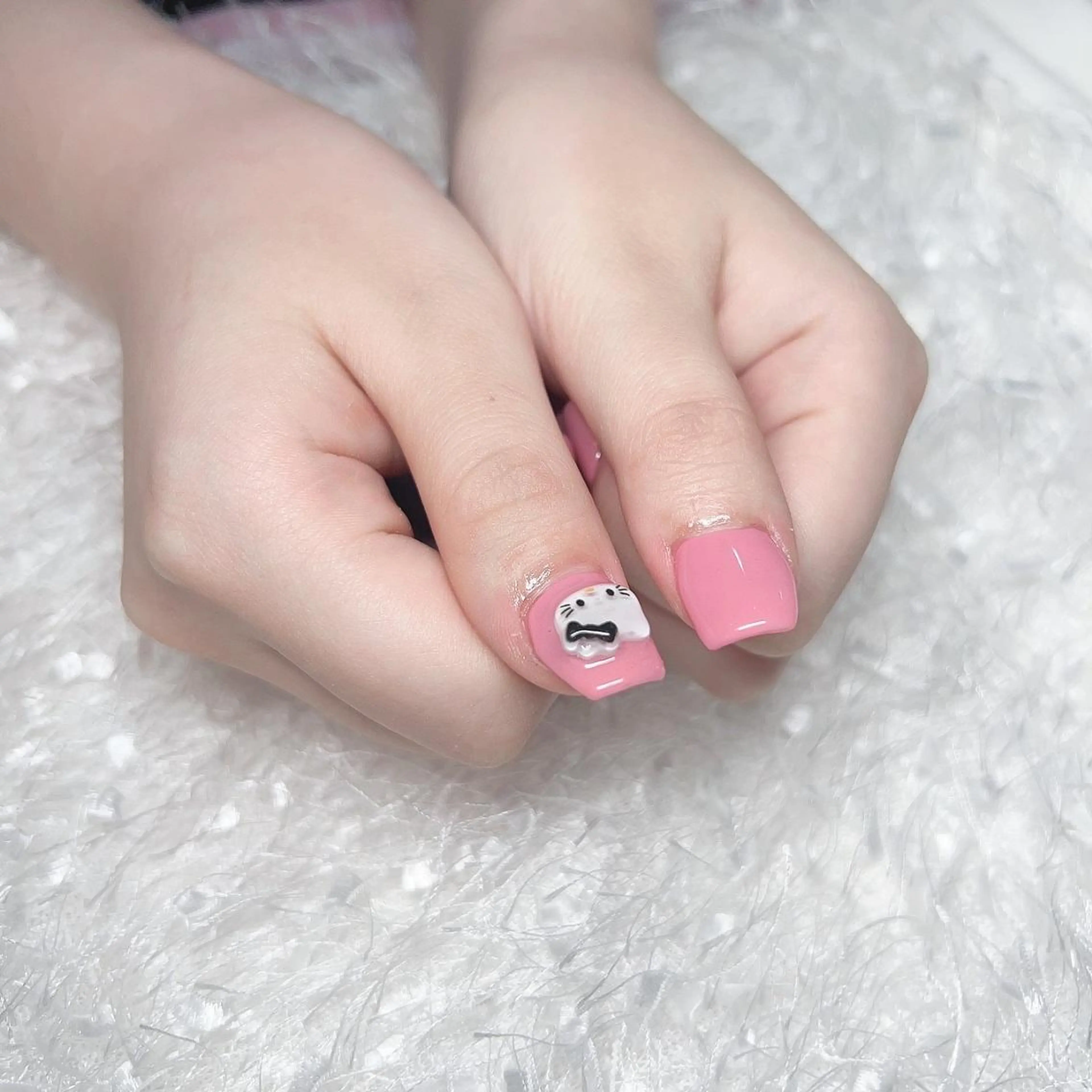 ネイル 長さ出し ジェルネイル グラデーション 韓国ネイル マグネットネイル ハンドネイル Nail&eye Belire 新宿のネイルデザイン