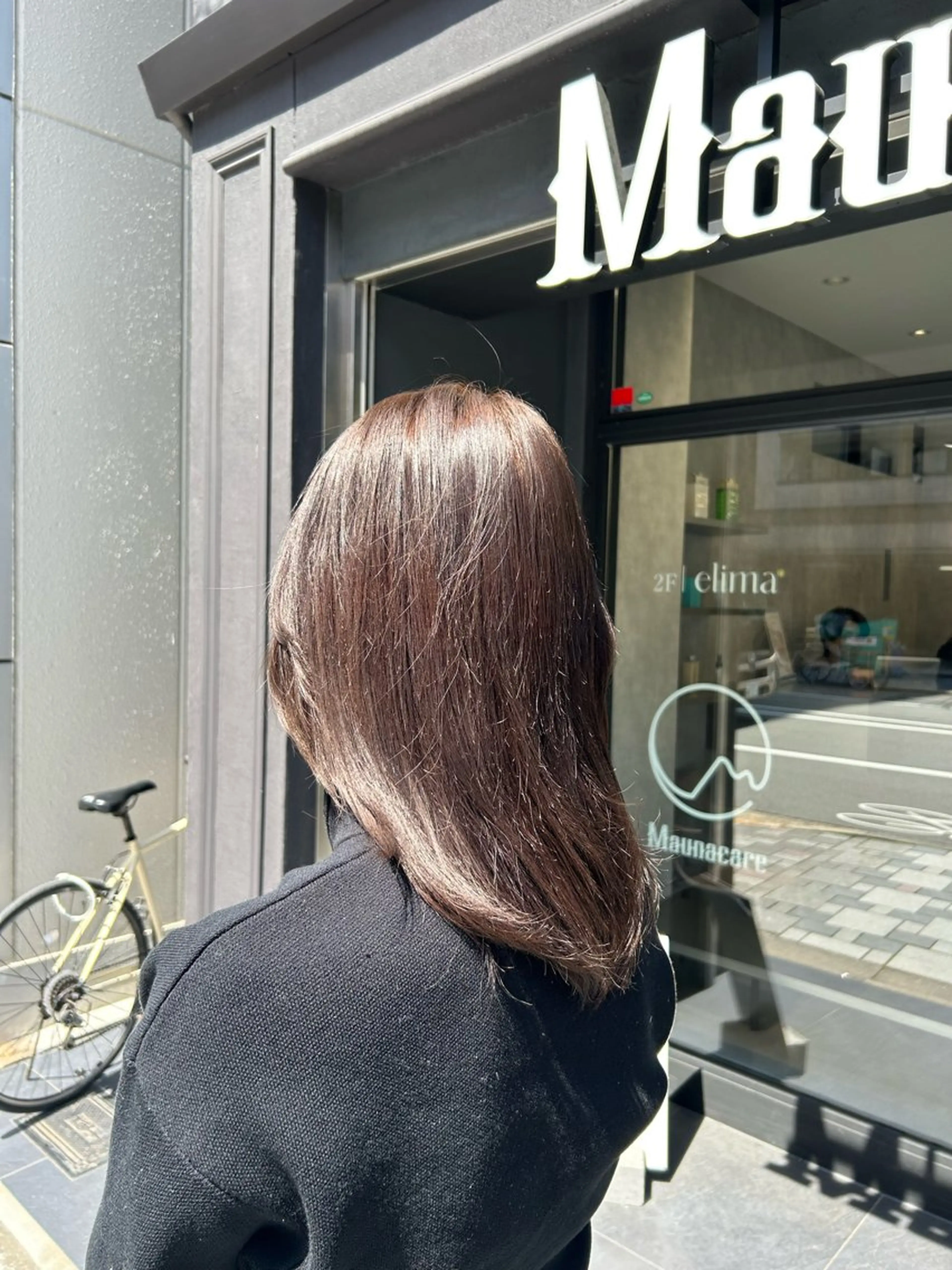 ミディアム 大人レイヤー/艶髪 🇺🇸TOMONAのヘアスタイル
