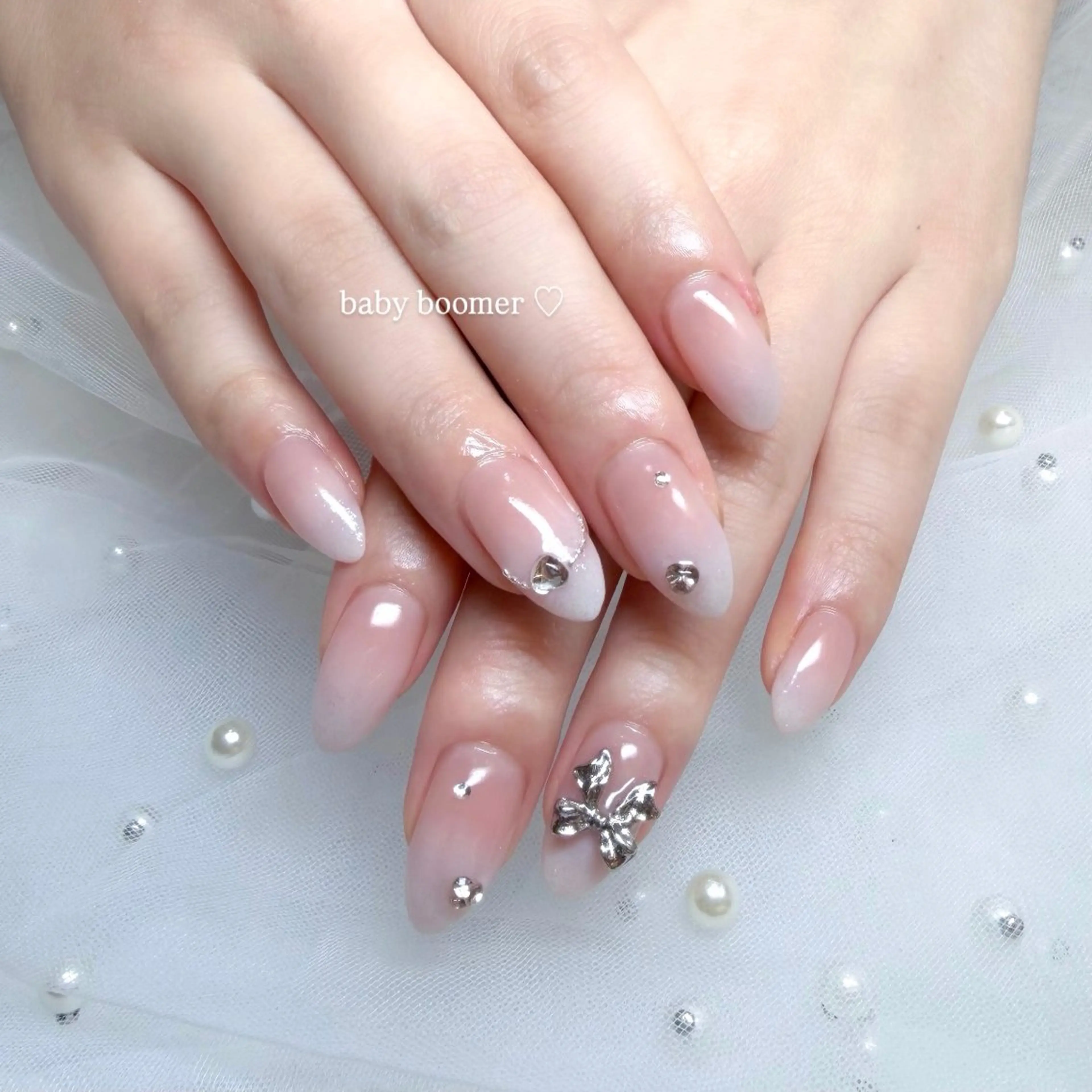 ネイル ハンドネイル Tsuki🌙/渋谷 /パラジェルのネイルデザイン