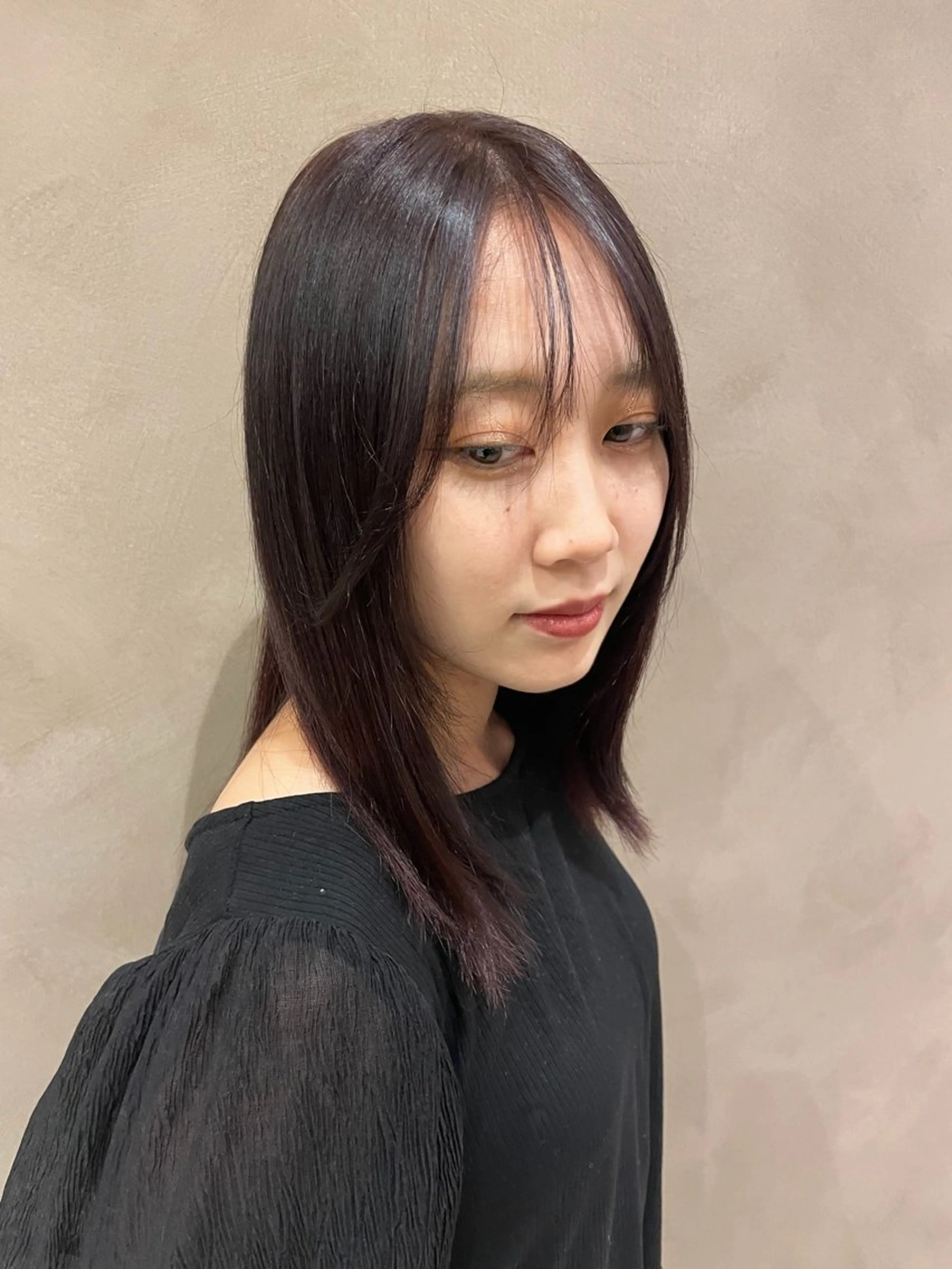 セミロング カラー ヘアカラー トリートメント true所属・izumi /渋谷のヘアスタイル