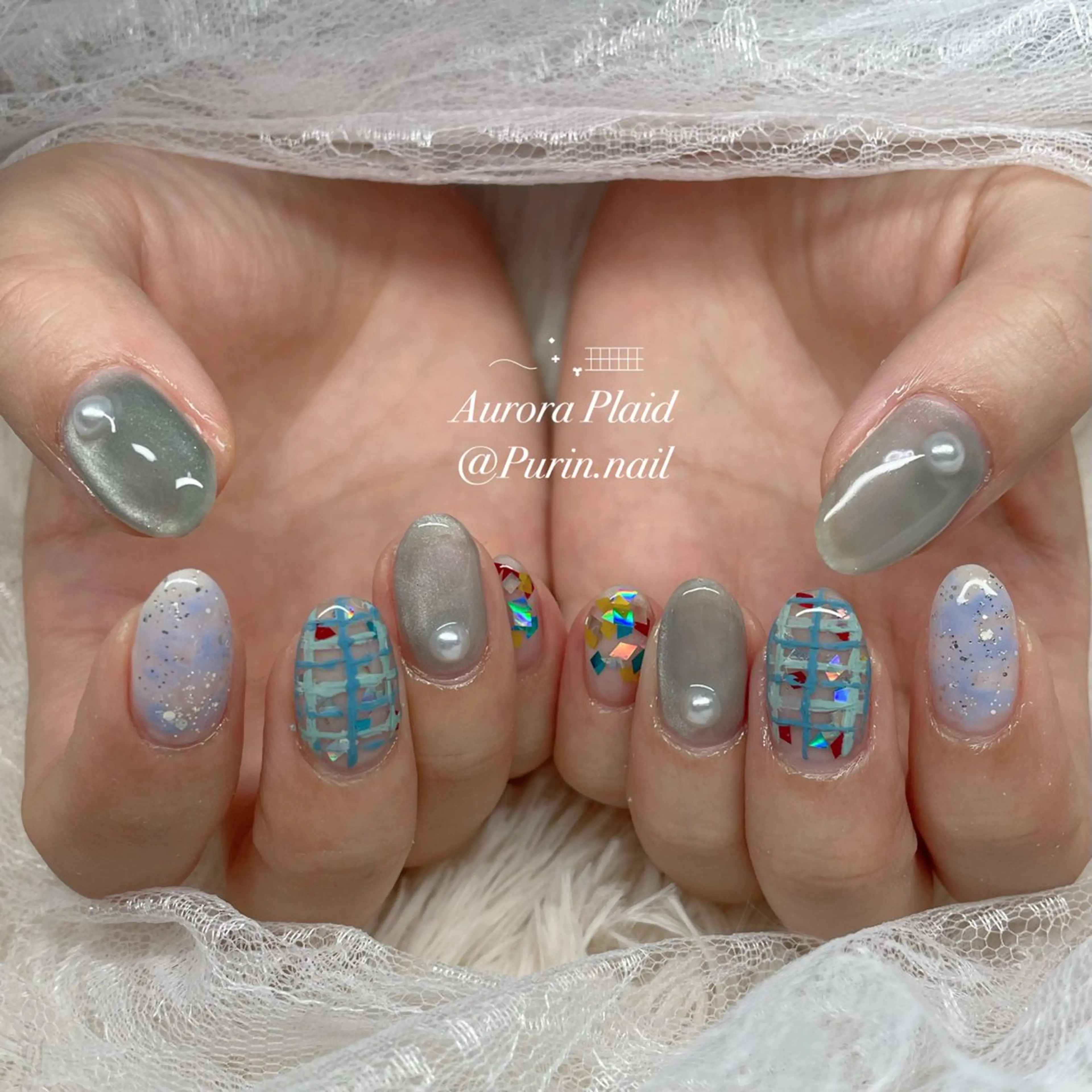 ネイル ハンドネイル Nails by Purin🍮のネイルデザイン