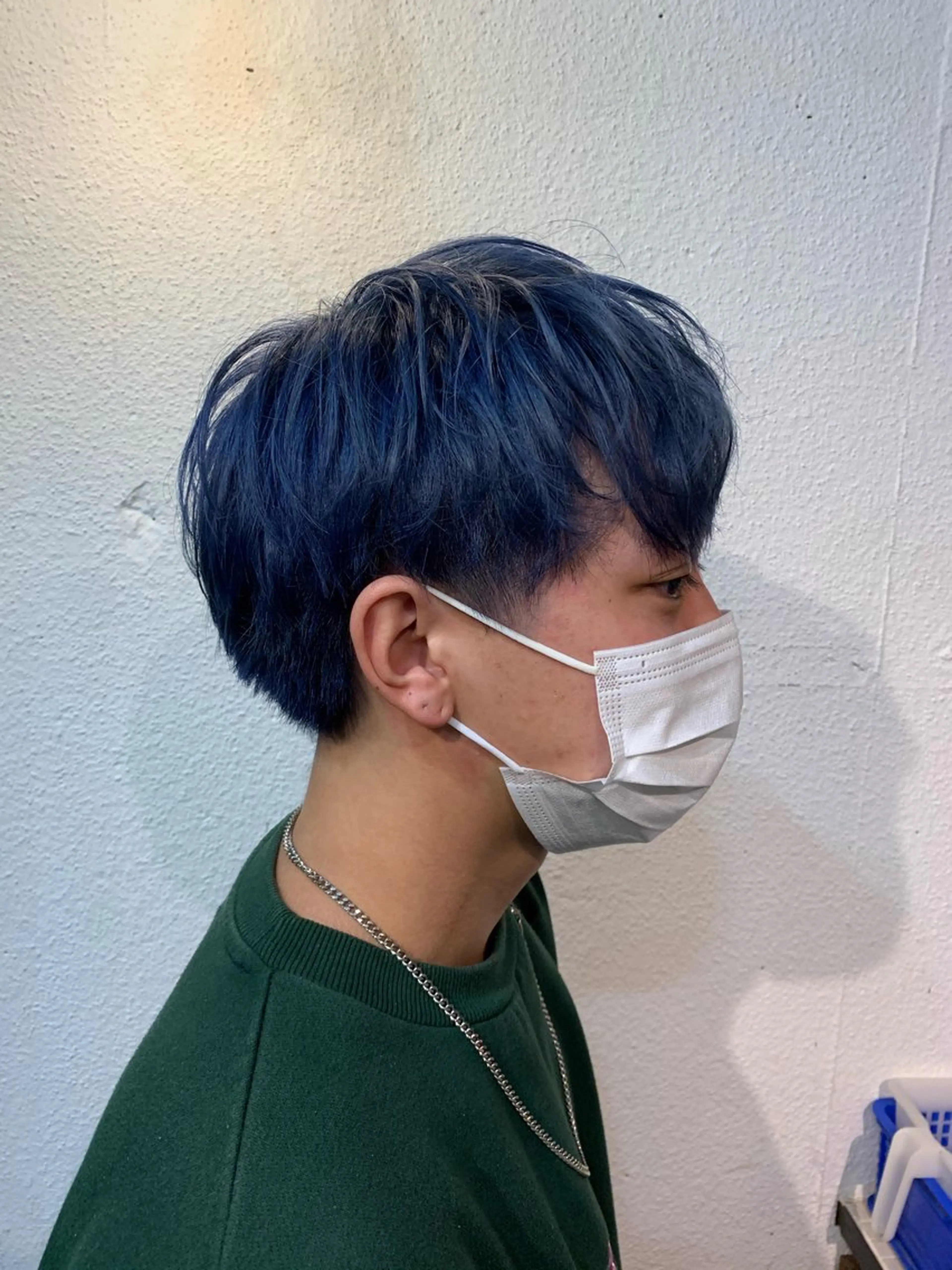 メンズ buzz所属・岡田 陸のヘアスタイル