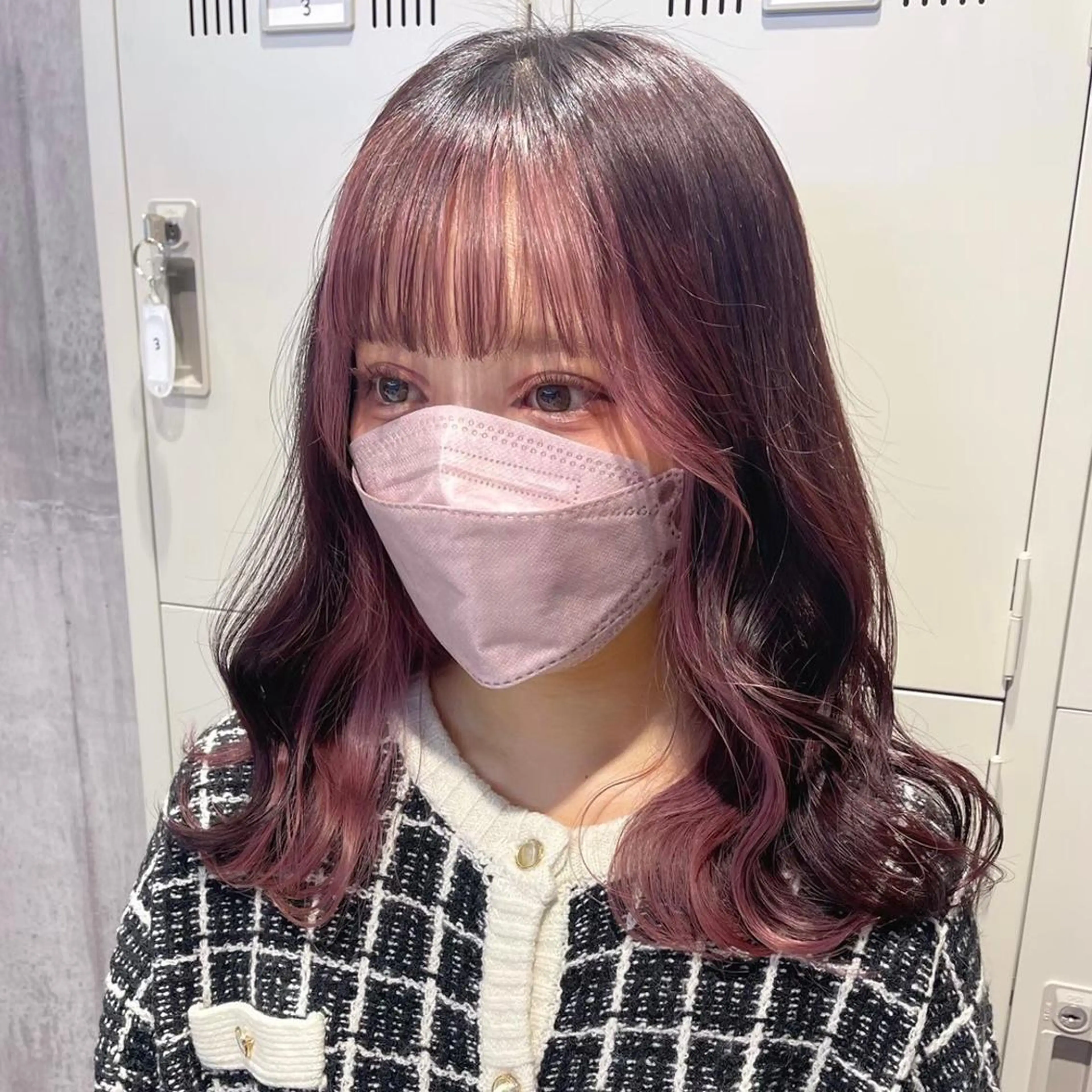 ロング カラー パーマ ヘアアレンジ メンズ キッズ ネイル マツエク・マツパ アイブロウ メンズバレイヤージュ メンズブリーチ メンズハイライト メンズハイトーン メンズインナーカラー 似合わせカラー♡髪質 改善🎀サトカ🍒のヘアスタイル