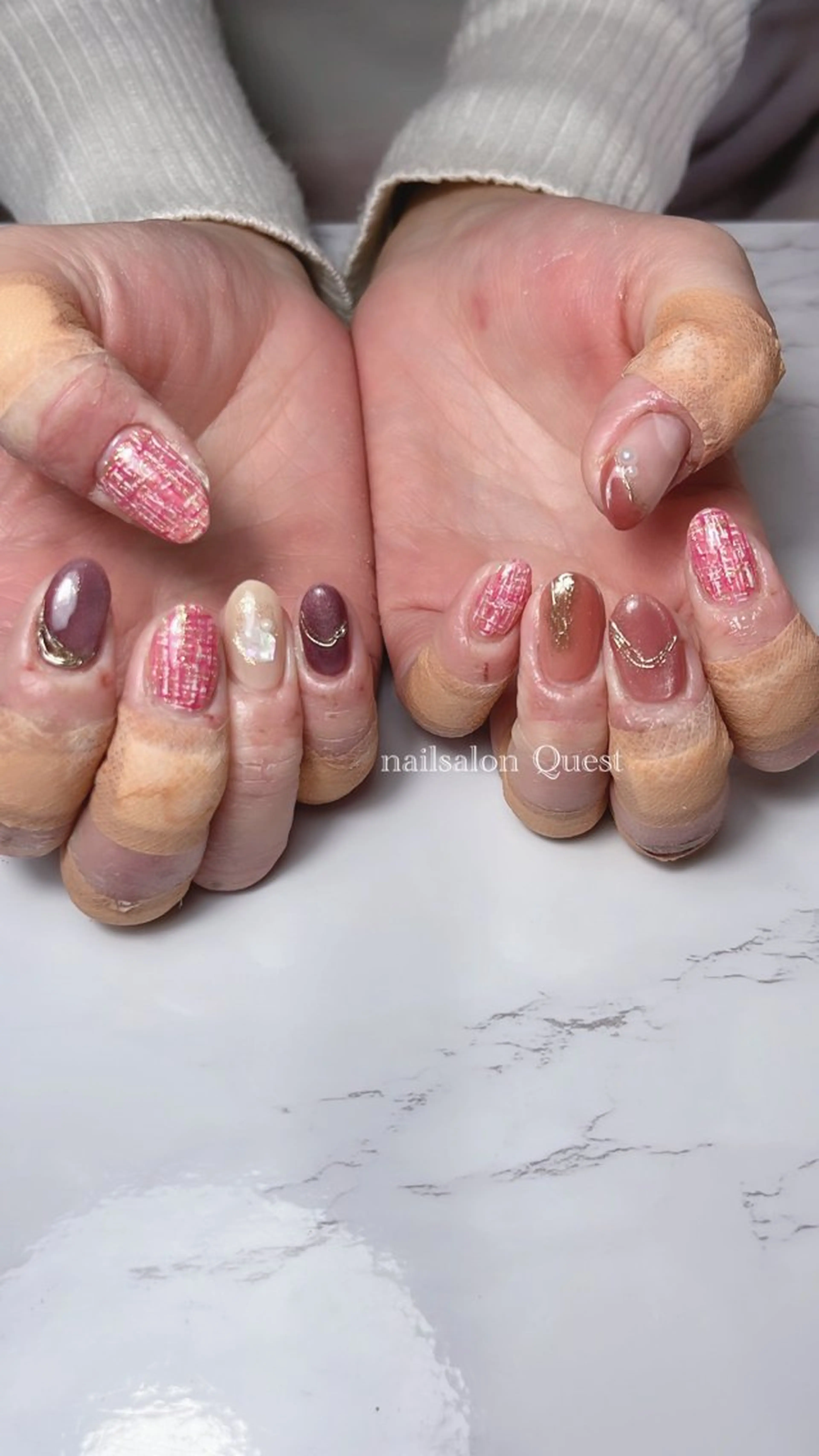 ネイル ハンドネイル nailsalon Questのネイルデザイン
