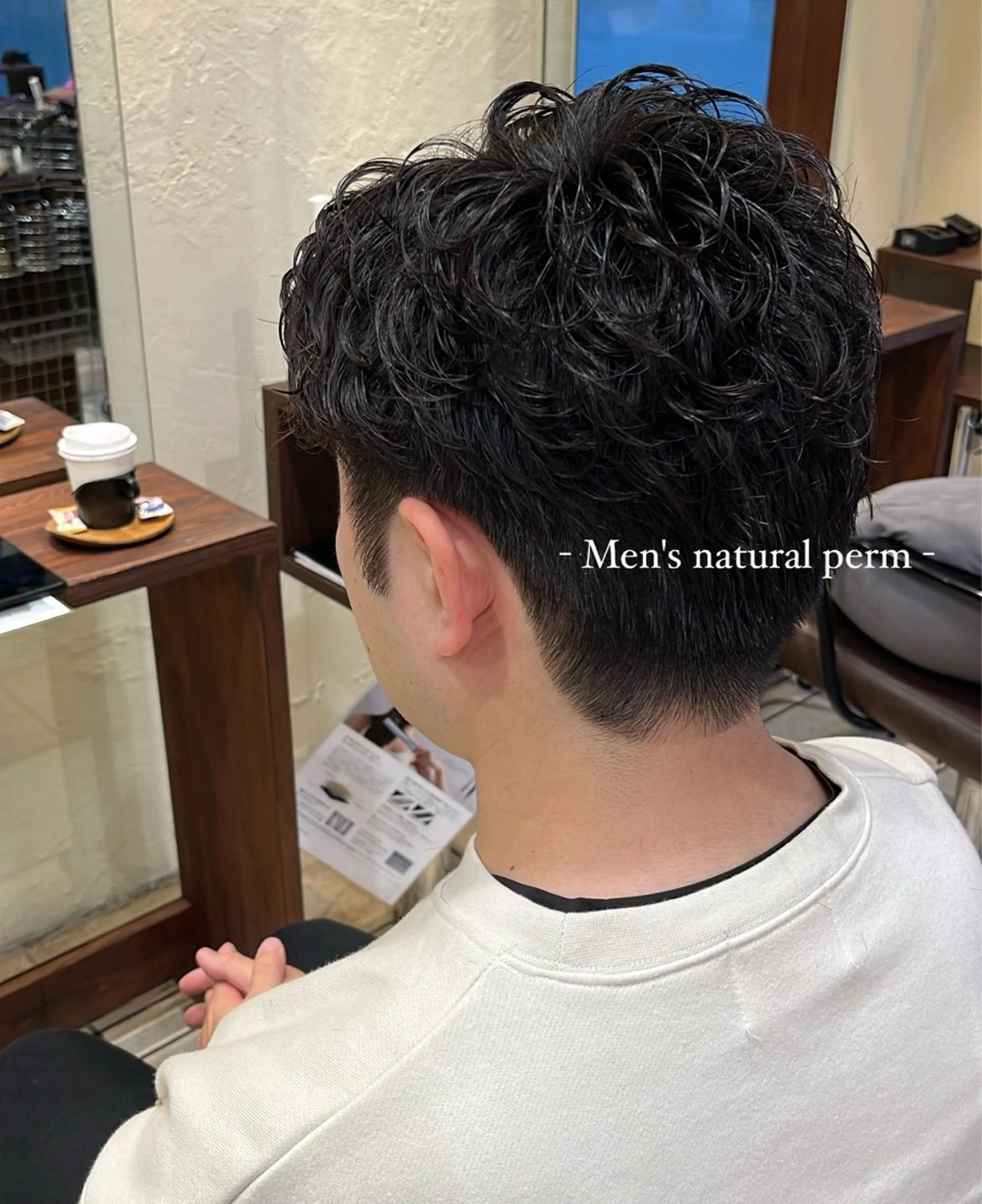 パーマ メンズ ユウナ /難波/ 推し活美容師のヘアスタイル