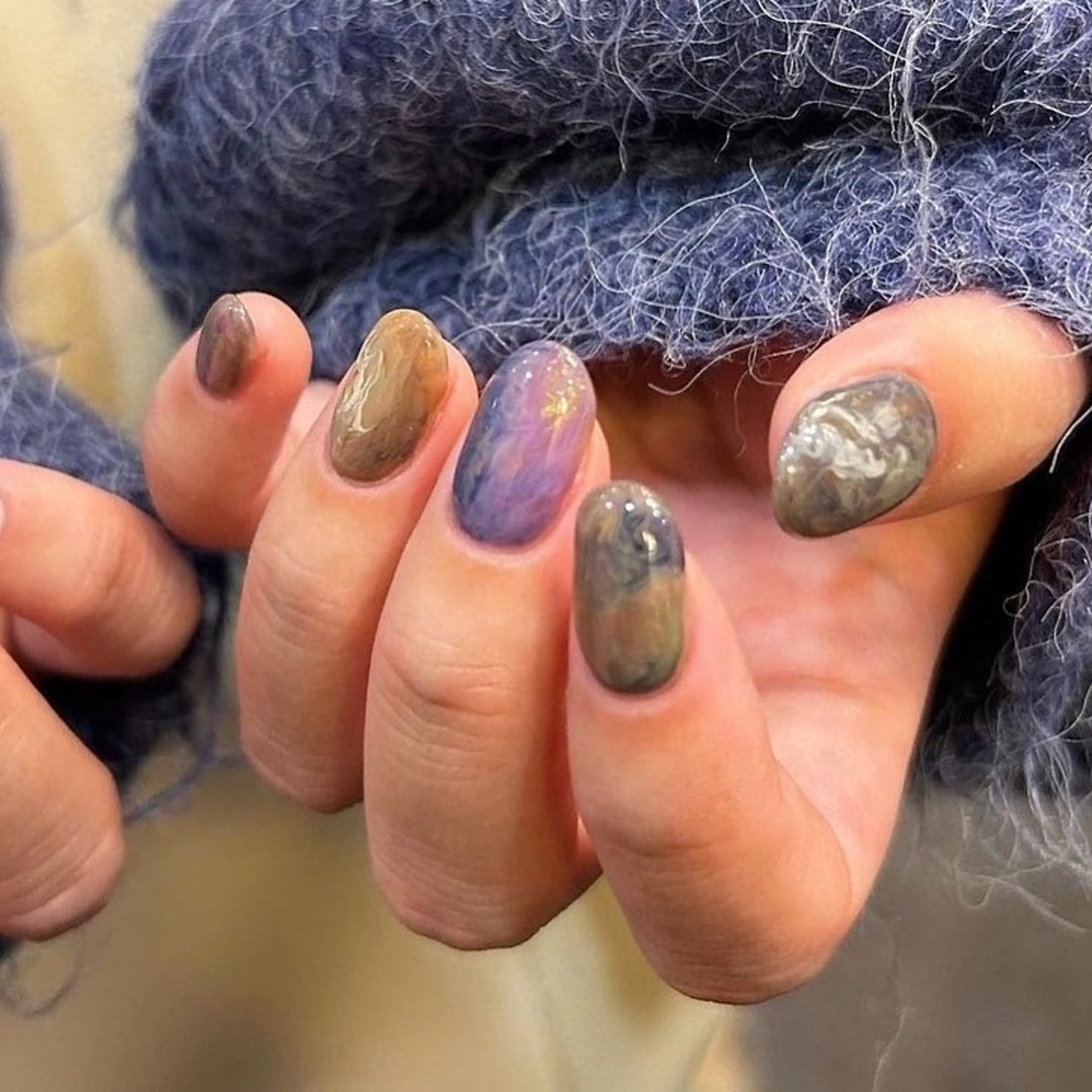 ネイル ハンドネイル ネイル空間所属・ユキ @_yk_nail_のネイルデザイン