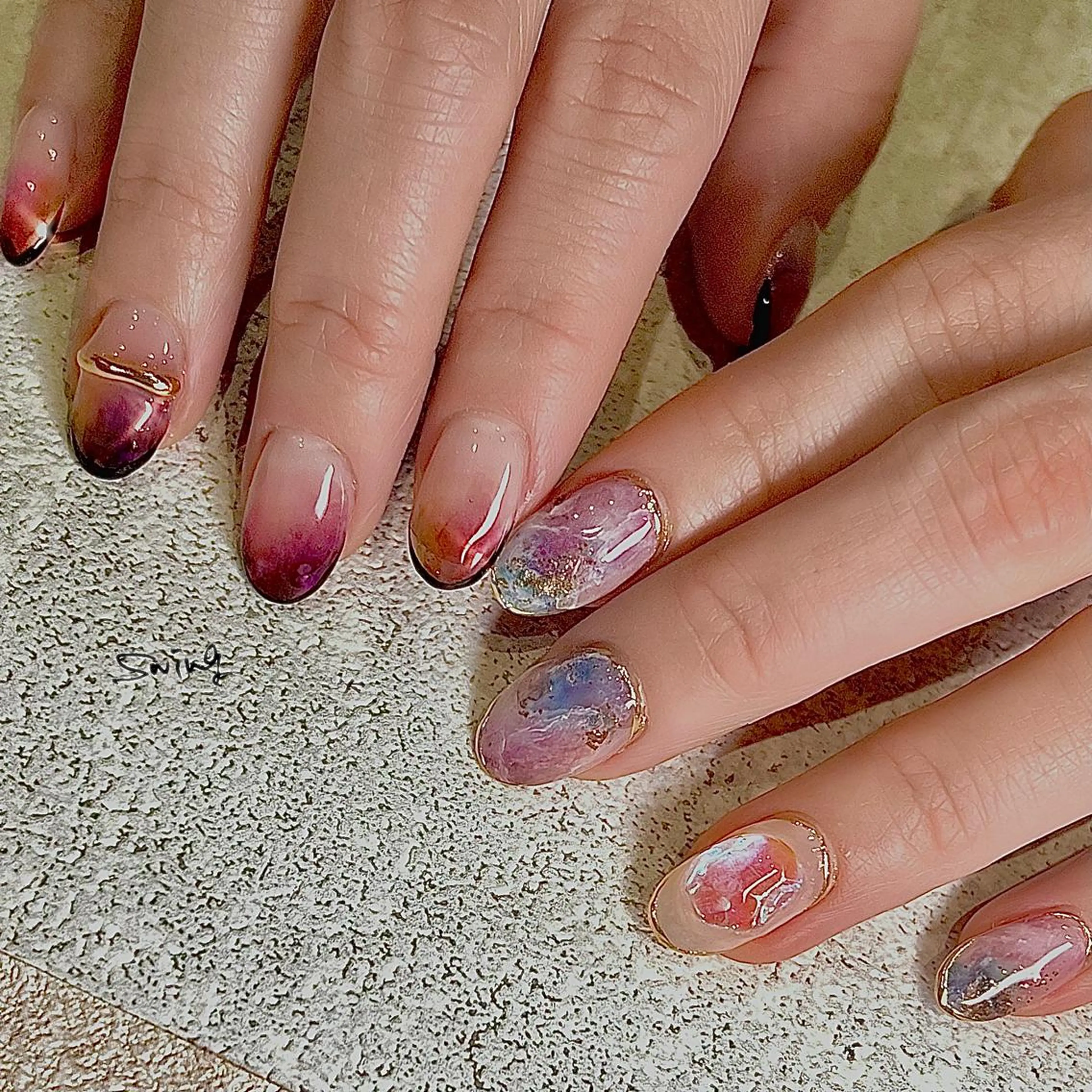 ネイル ハンドネイル SWING Nail Salon所属・Yoshida Takakoのネイルデザイン