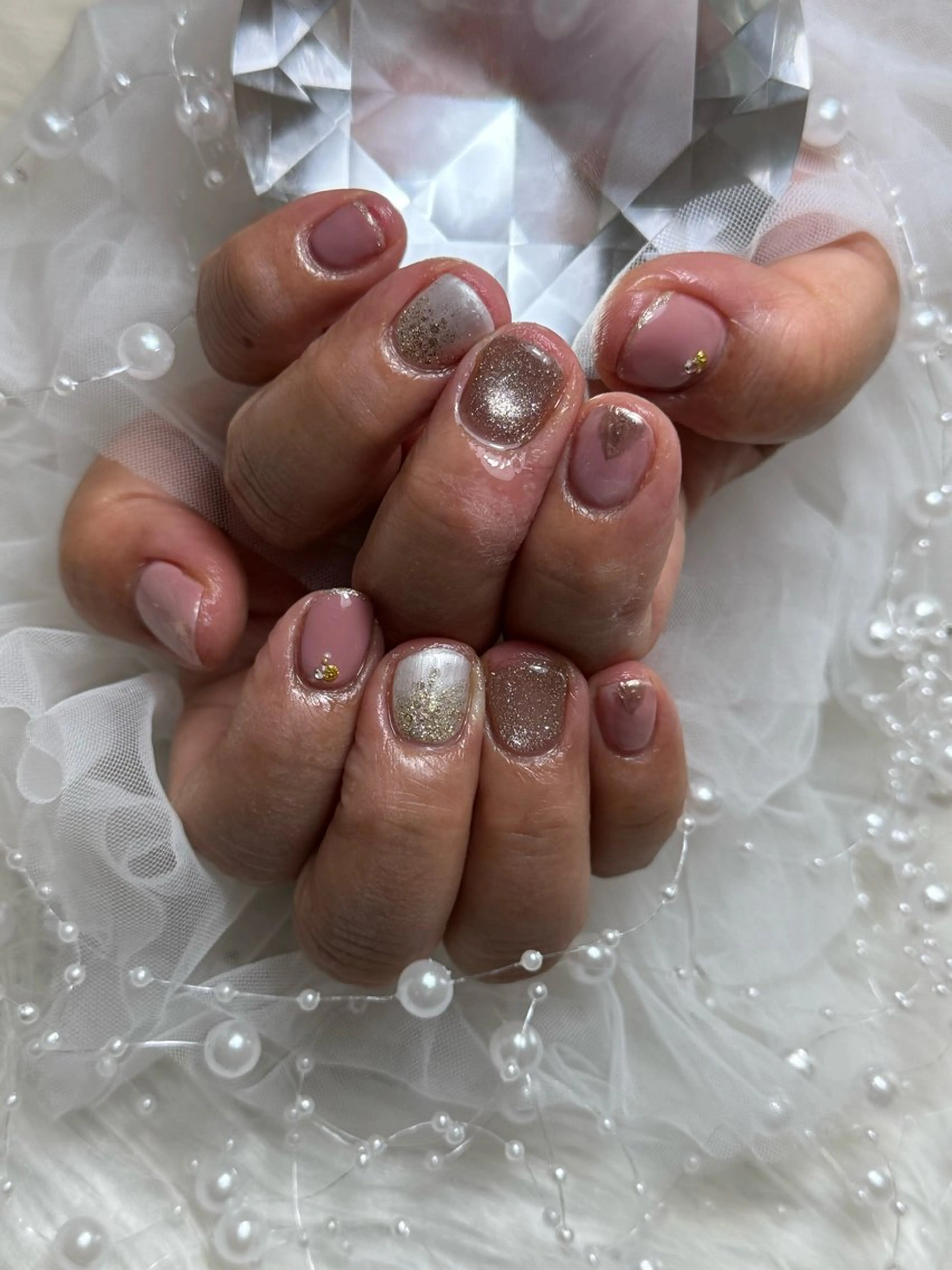 ネイル ハンドネイル 中西 美羽のネイルデザイン