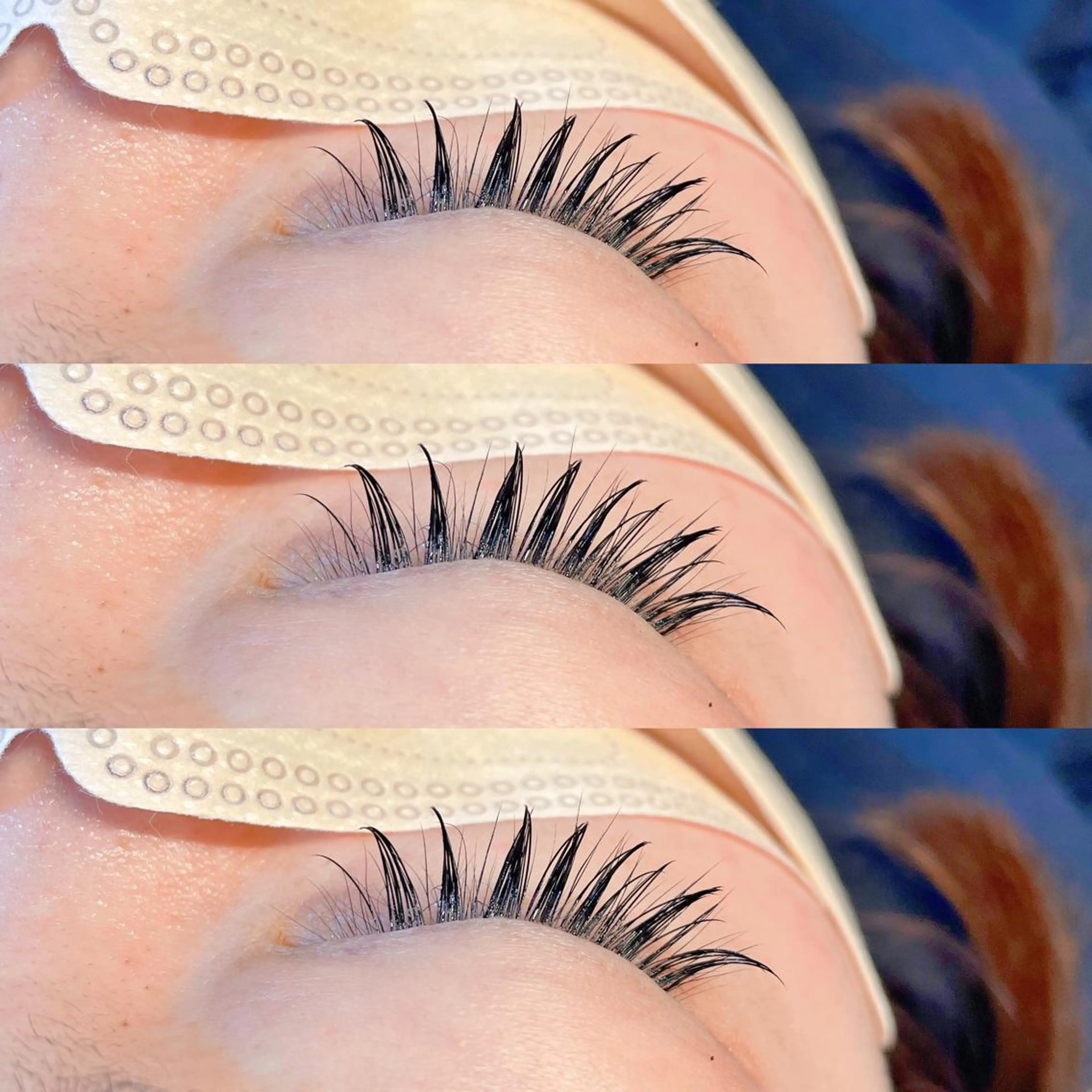 マツエク・マツパ カラーマツエク フラットラッシュ ボリュームラッシュ ワンホンマツエク Mori ✨Mystical✨のマツエク・マツパデザイン