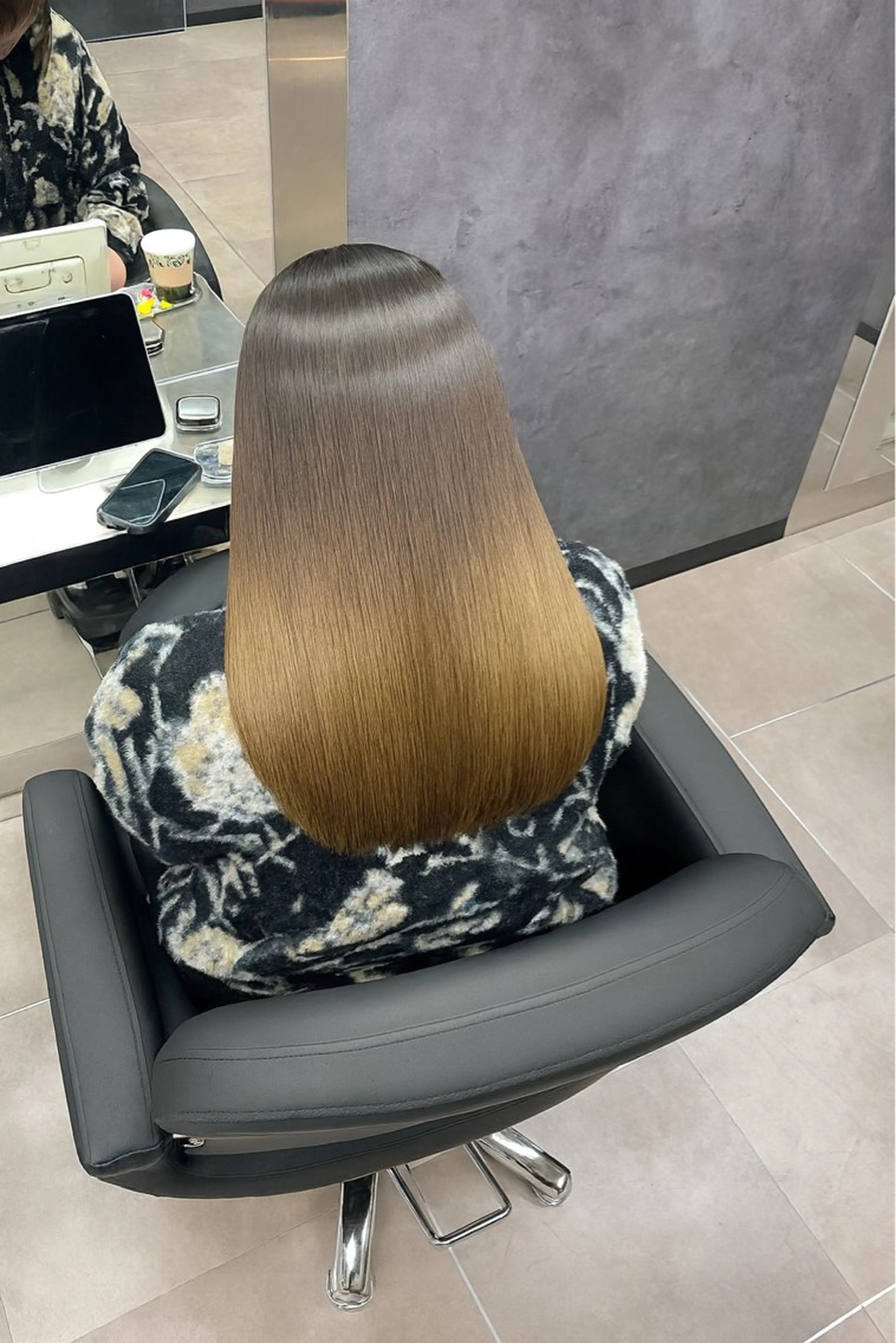 ロング カット 縮毛矯正 トリートメント CYNTHIADUE 店長✂︎IRISUのヘアスタイル