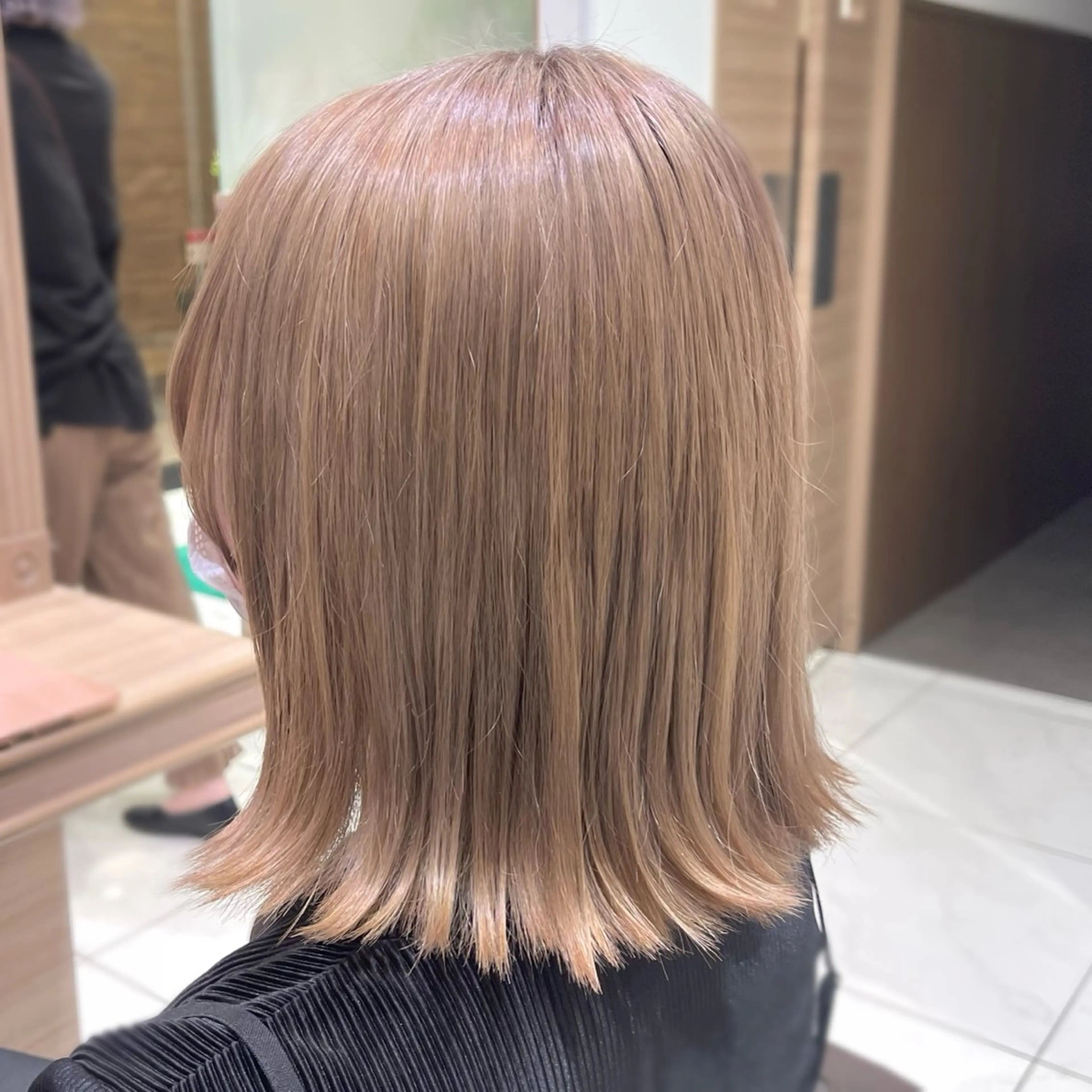 ショート カラー ヘアカラー トリートメント Color🩵 みゆう/インナーのヘアスタイル