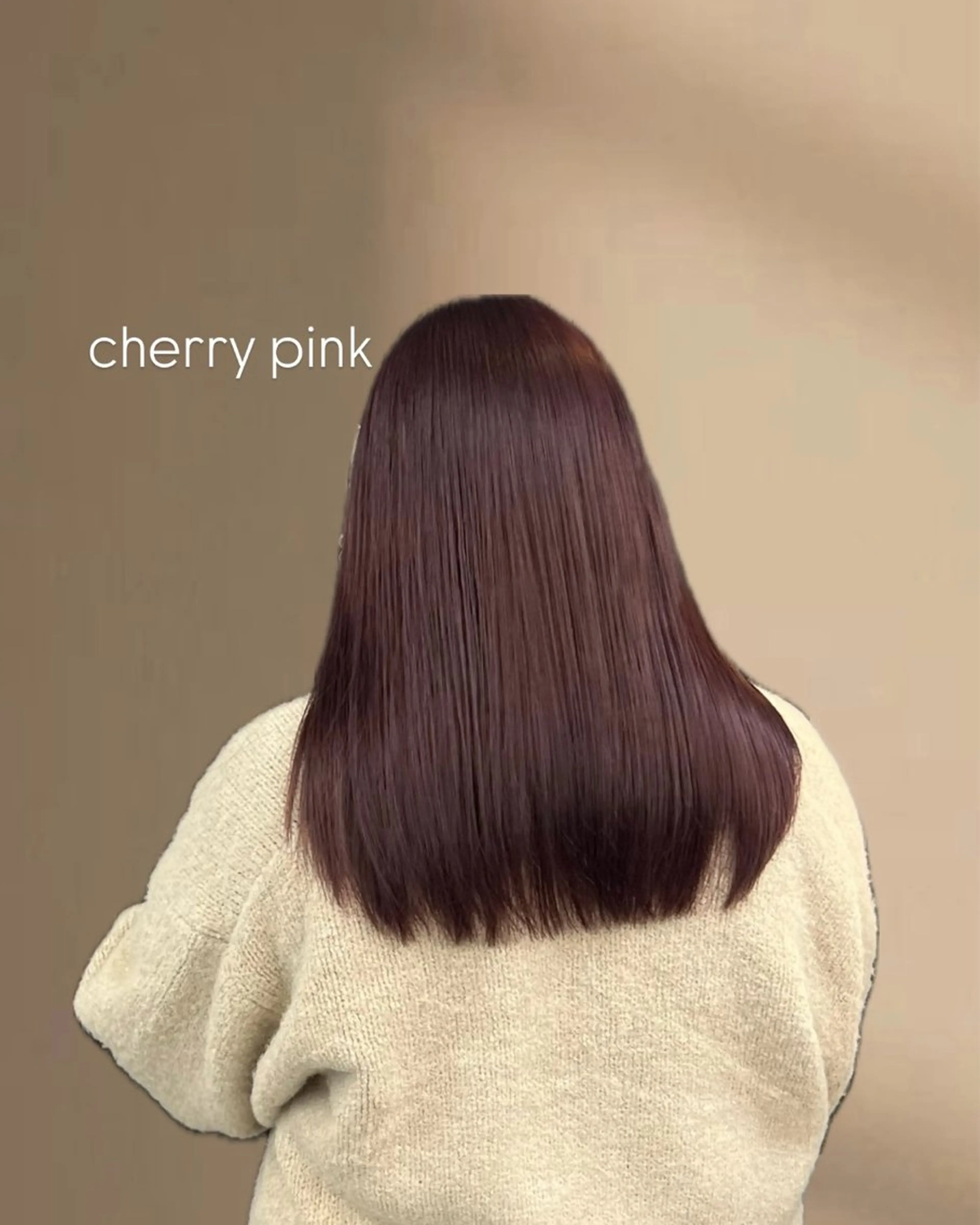 セミロング INORI|艶カラ ー|フェイスレイヤーのヘアスタイル