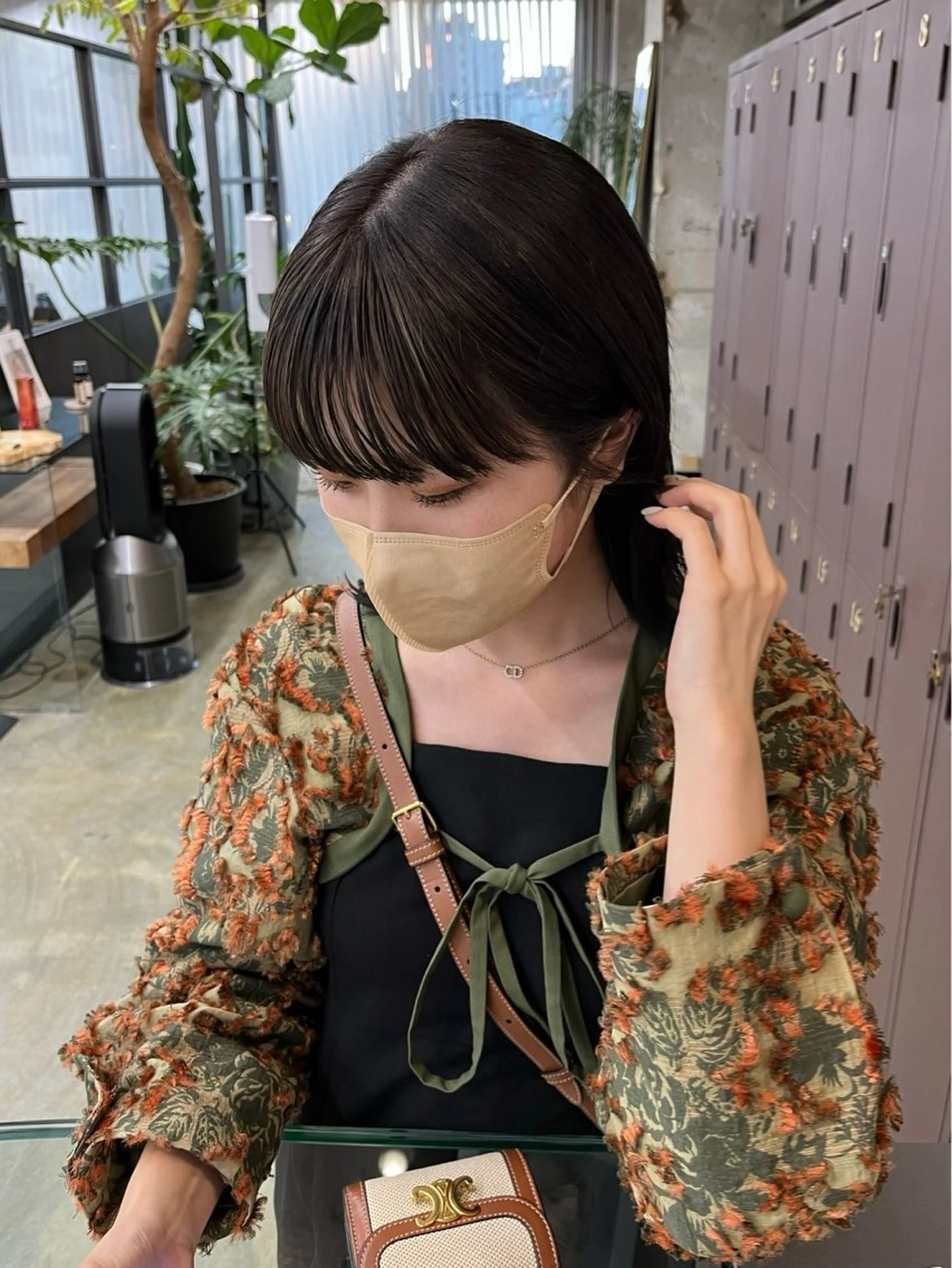 ショート カラー ナガノリノ /ボブ/ ベージュ/暖色のヘアスタイル