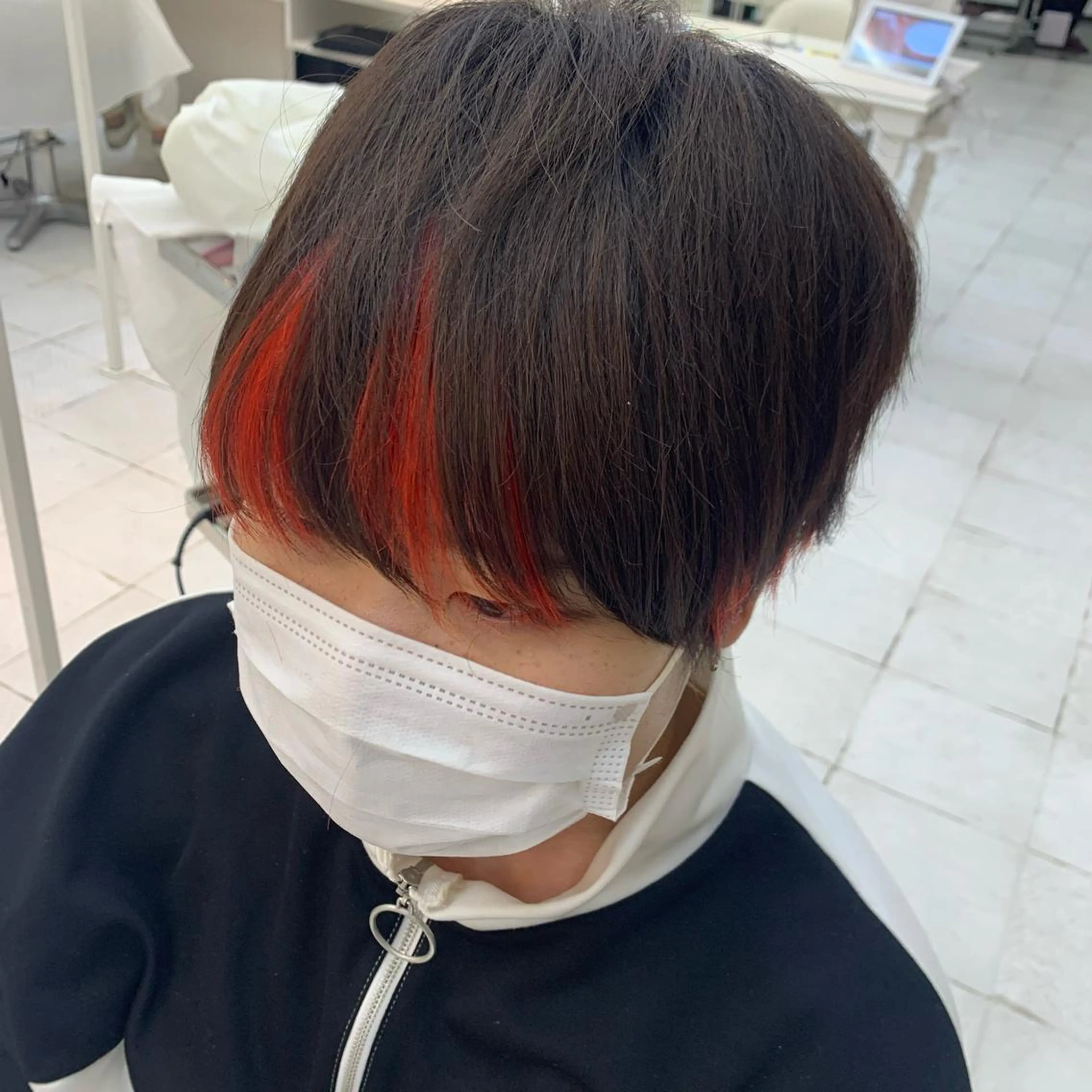 ショート エクステ エクステ♡ヘアメ 内村麻衣のヘアスタイル